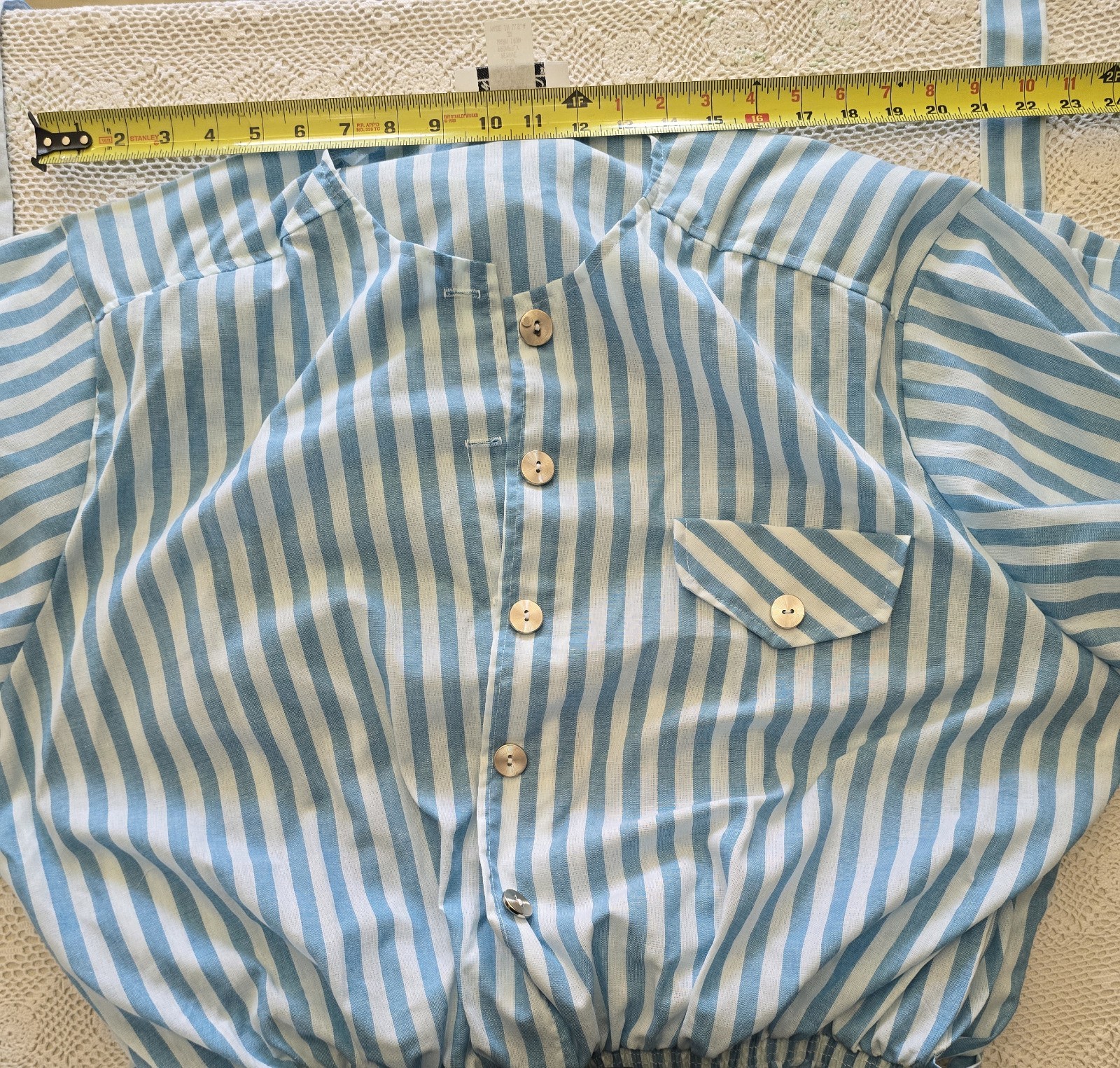 Vintage 90s Cervelle Woman Striped Romper Jumpsuit Plus Size 3X Made in USA