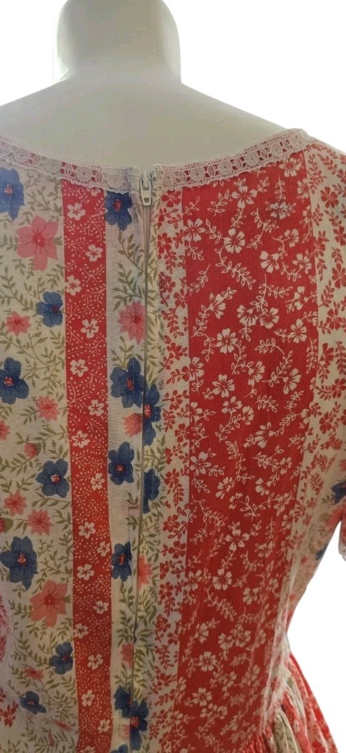 Vtg 60’s Rockmount Ranch Wear Tru-West Western Prairie Square Dance Dress! 13