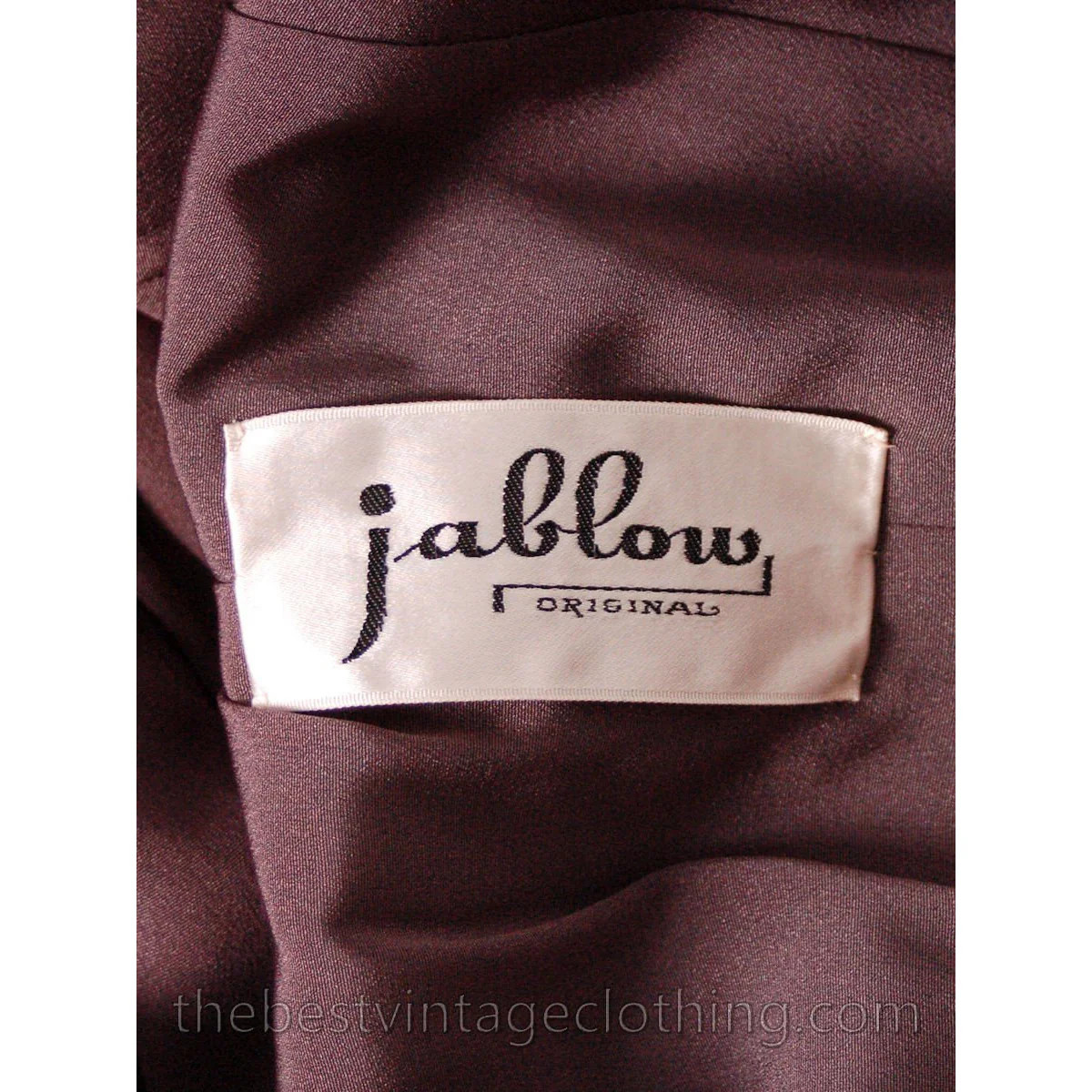 Jablow Suit Vintage 1950s Gray Womens Wool Damaged Costume 40-27-41 Secretary