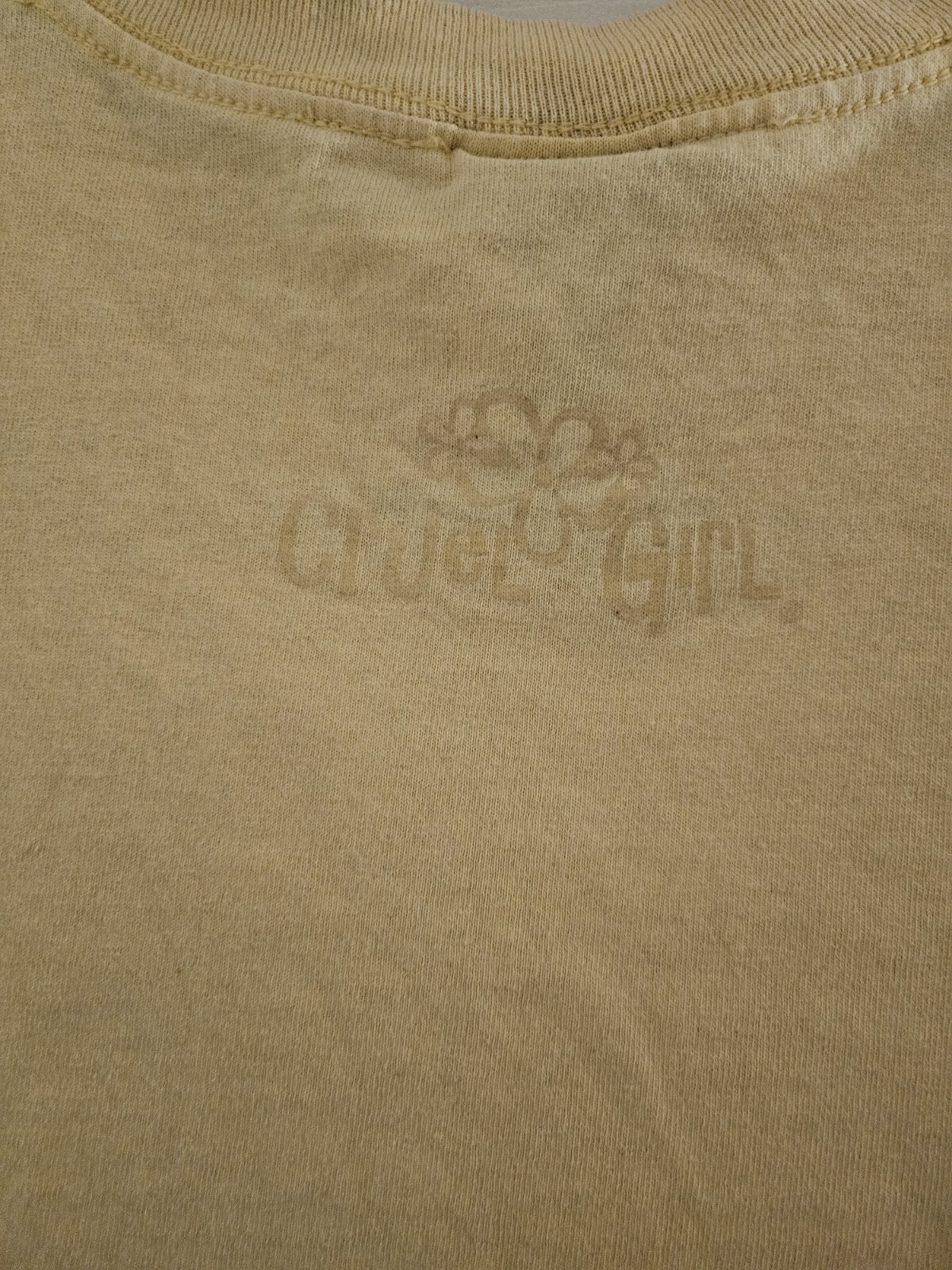 Vintage Cruel Girl Shirt Size Large Juniors