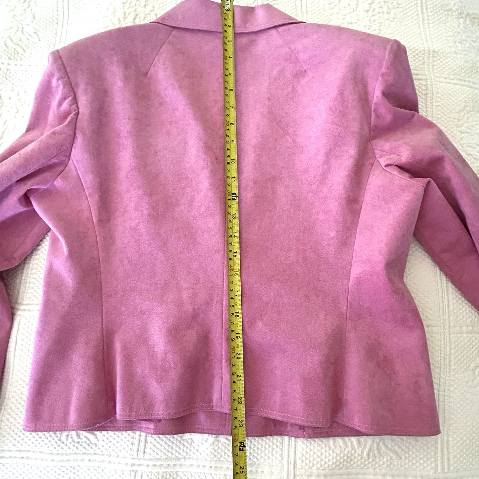 Vintage I Magnin Suede Blazer Crop Jacket