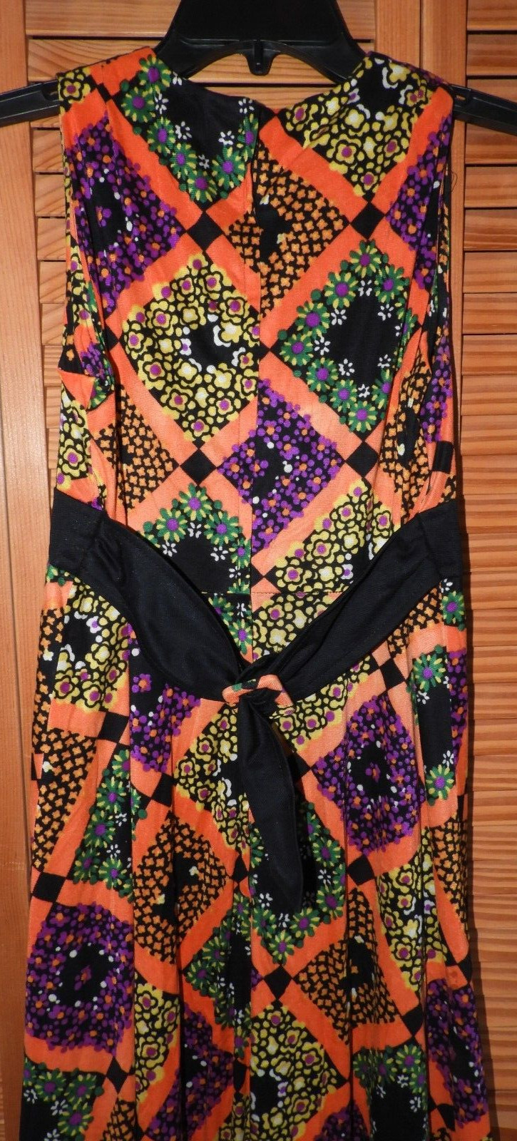 Meleny Road Retro Dress Costume Halloween Sylvia Madon Hippie Sz 11 Small 70’s