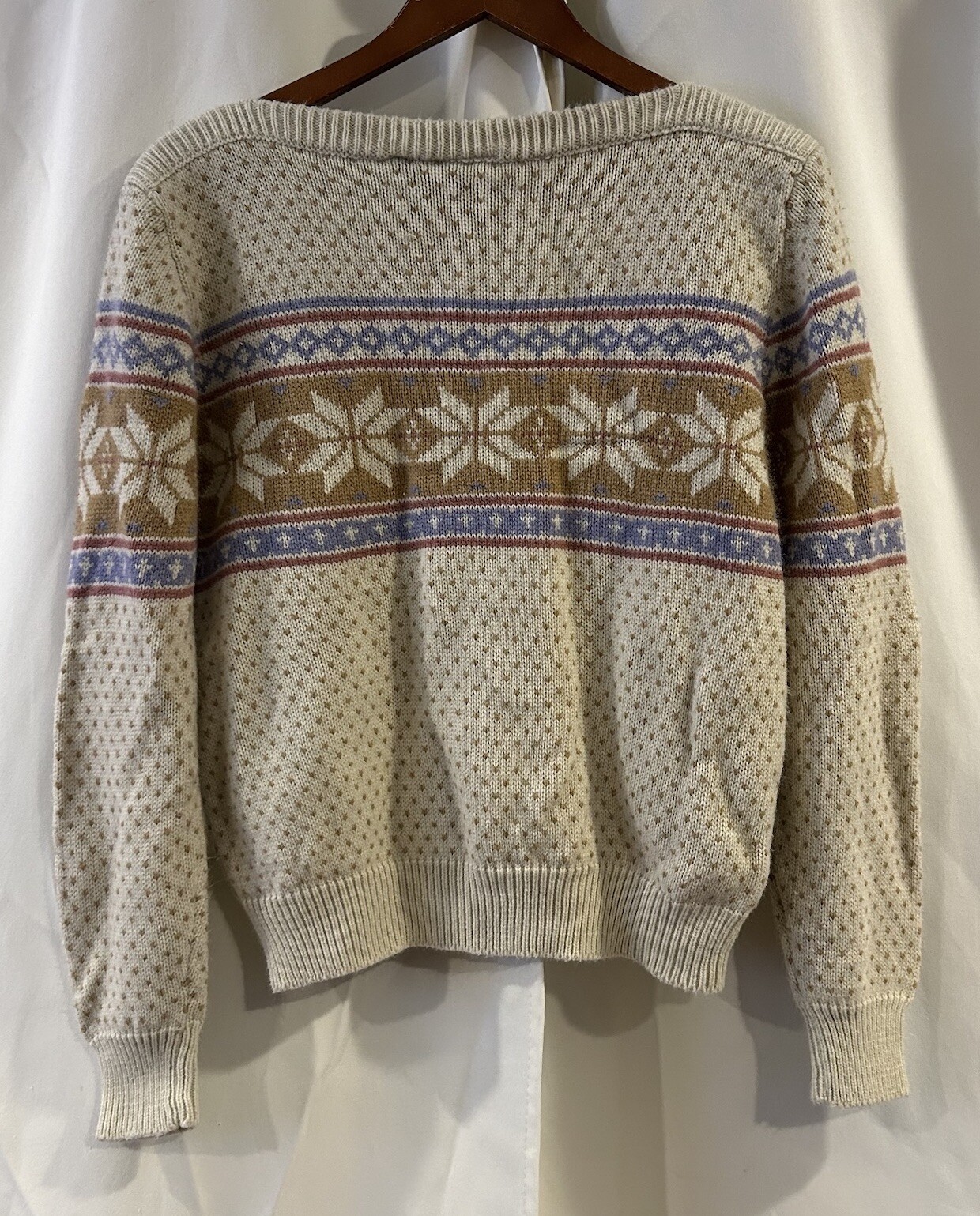 Country Suburbans Vintage Sweater Womens X-Large Acrylic Winter