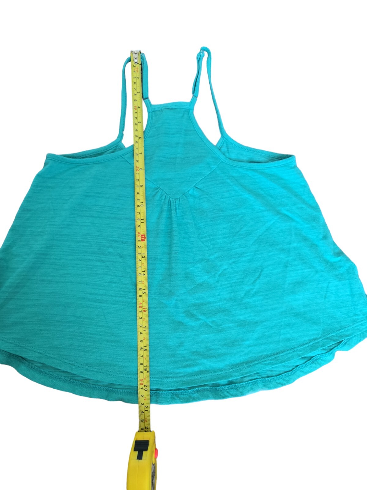 Preowned Vintage Eyeshadow Bird&Flowers embroidered Flowy Tank Top Size M Green