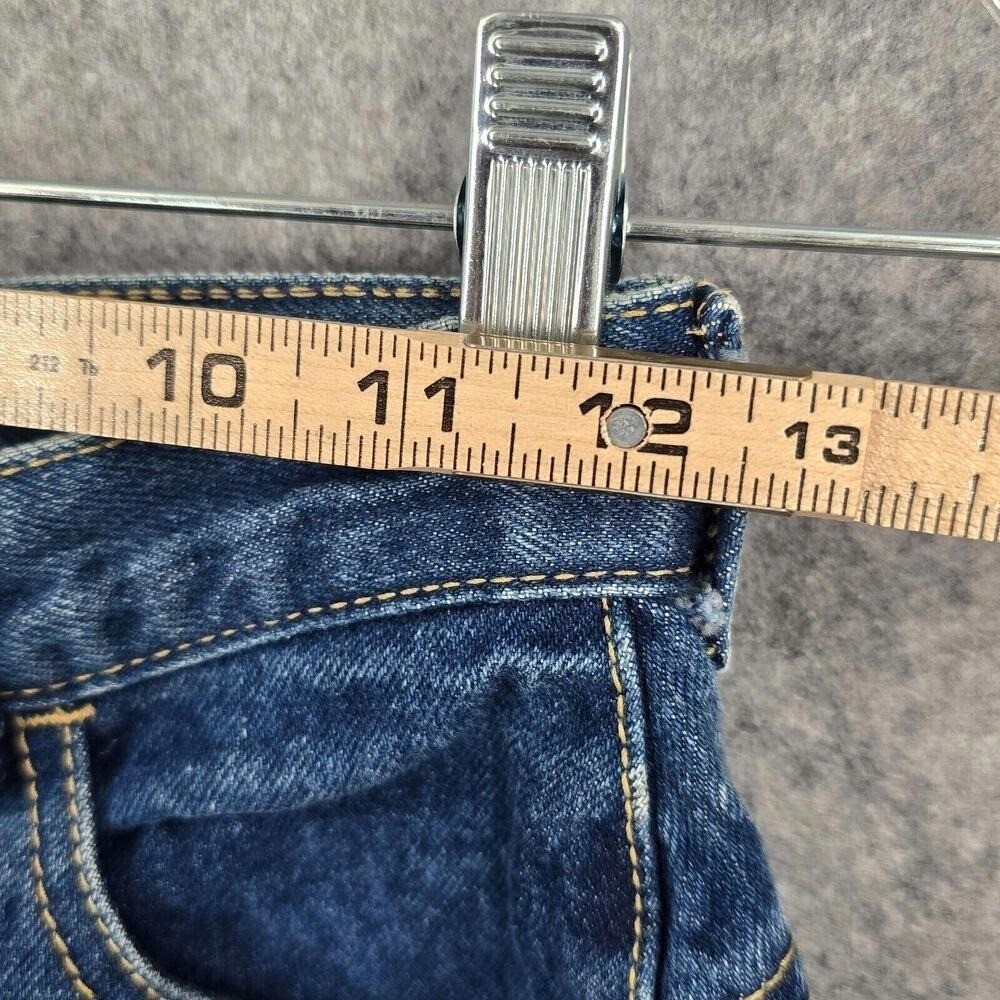 Vintage Zena High Waisted Mom Jeans Blue Tapered Leg Made in USA Womens Size 5