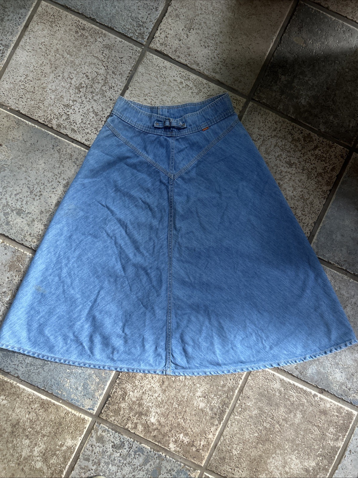 Vintage Levi’s A Line Jean Skirt 2 Buttons Women’s XS Size 0-4