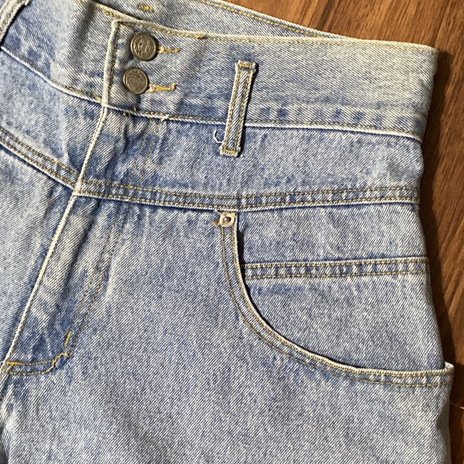 Vintage Y2K Baxter Women’s Jeans Sz M 30×25.5 Baggy Wide Leg Pleated High Rise