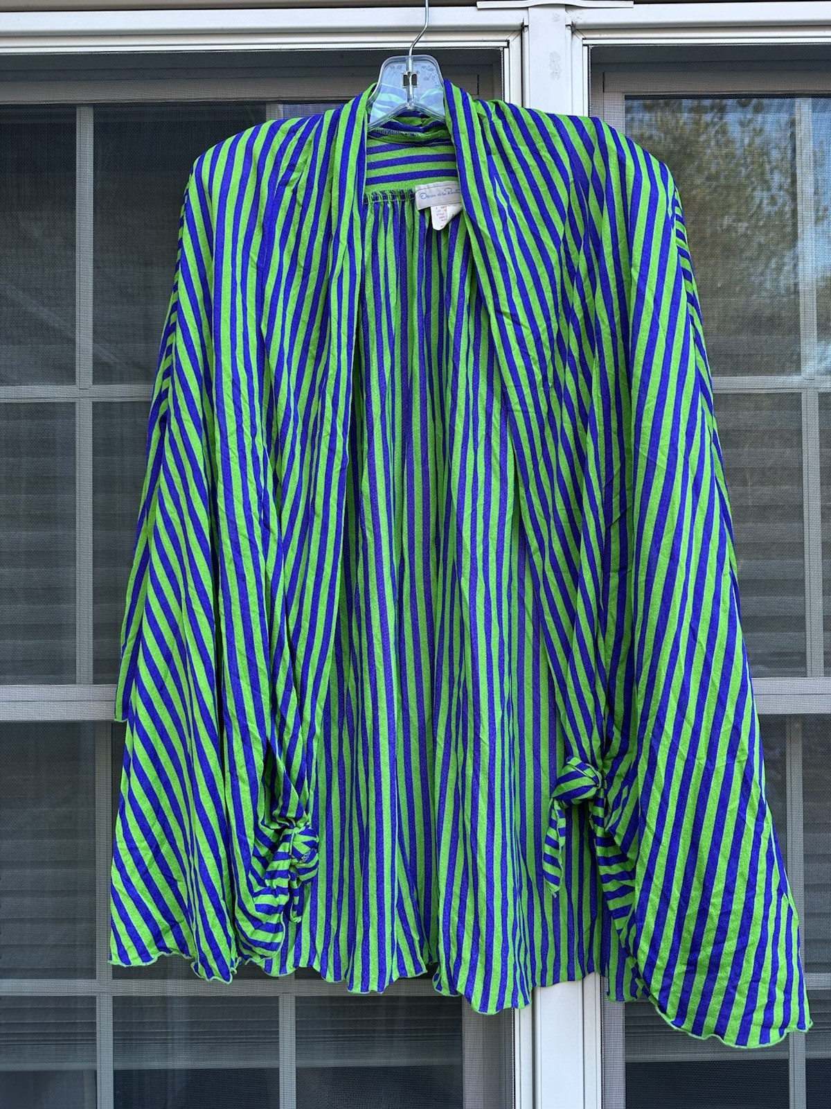 Oscar De La Renta Swimwear 90s Vtg Retro swim cover Size Medium