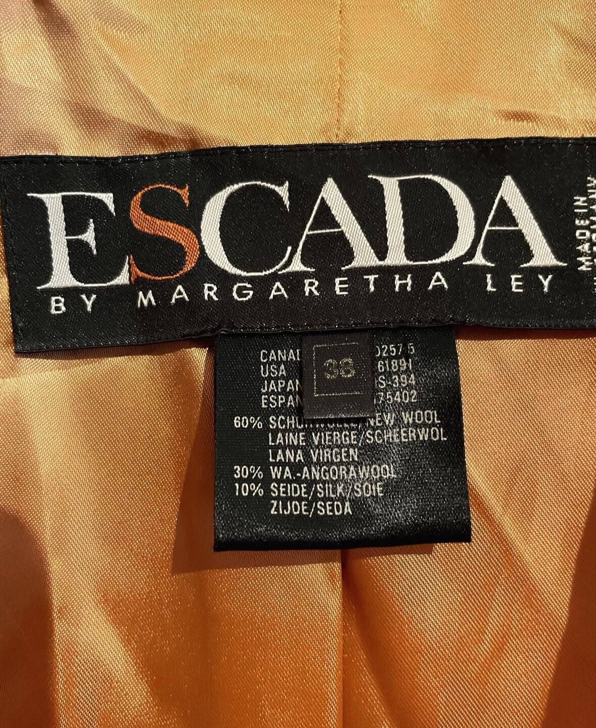 Escada Margaretha Ley Blazer women IT 38