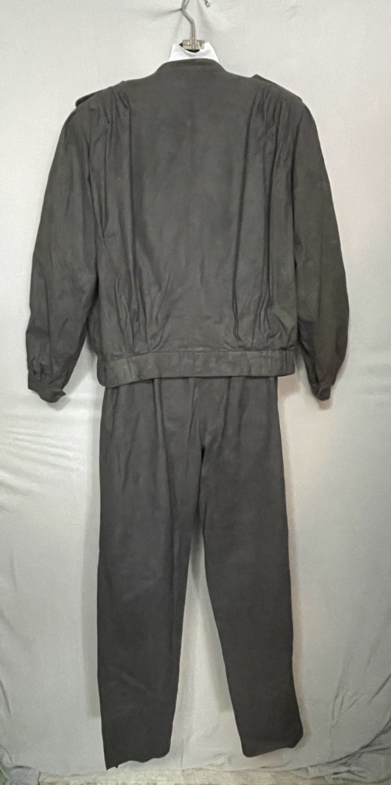 Vintage Weathervane 2pc faux suede pants set jacket suit ILGWU Usa
