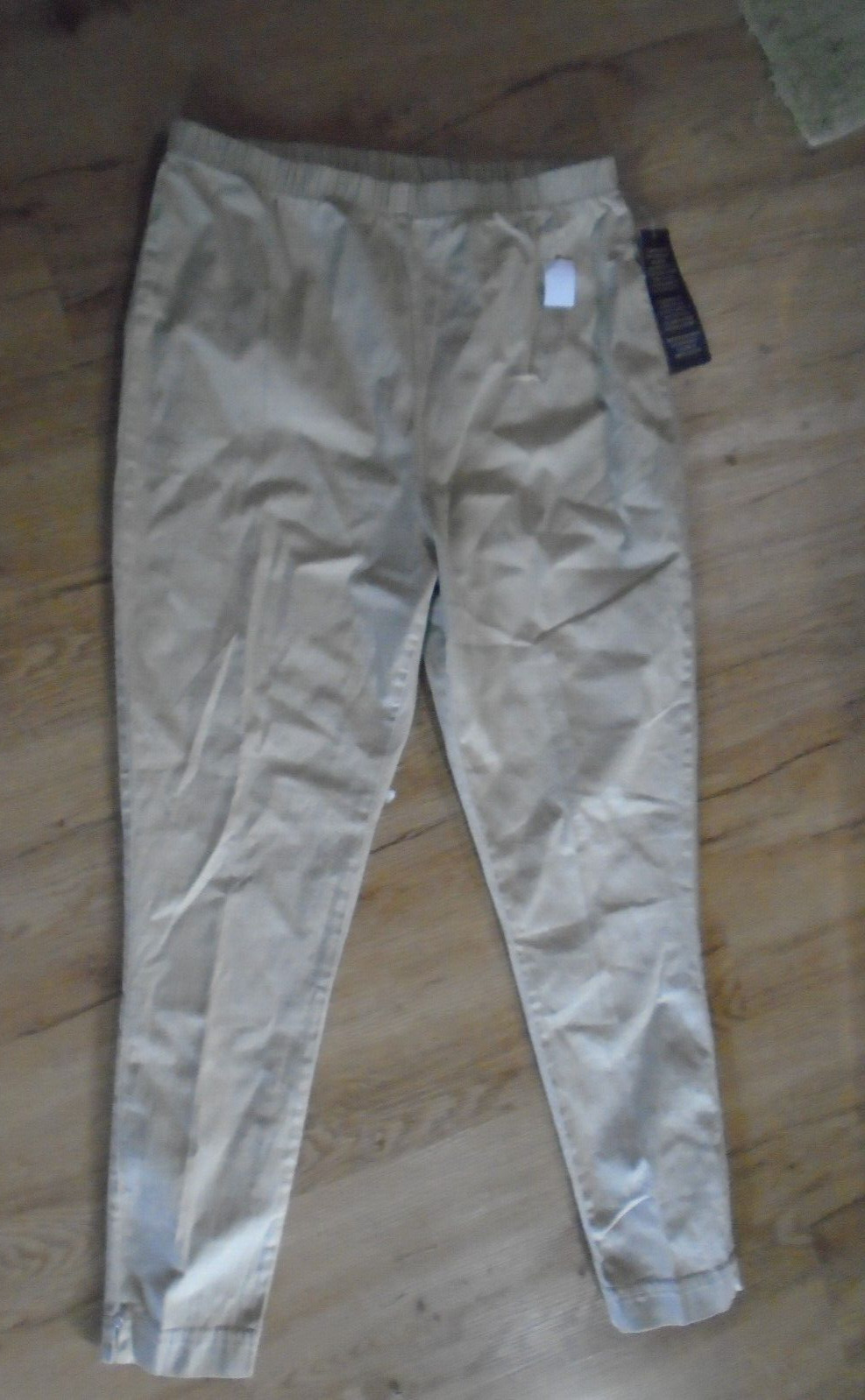 L.A. BLUES new with tags vintage pant plus size 18/20 PULL ON tan style C7654A
