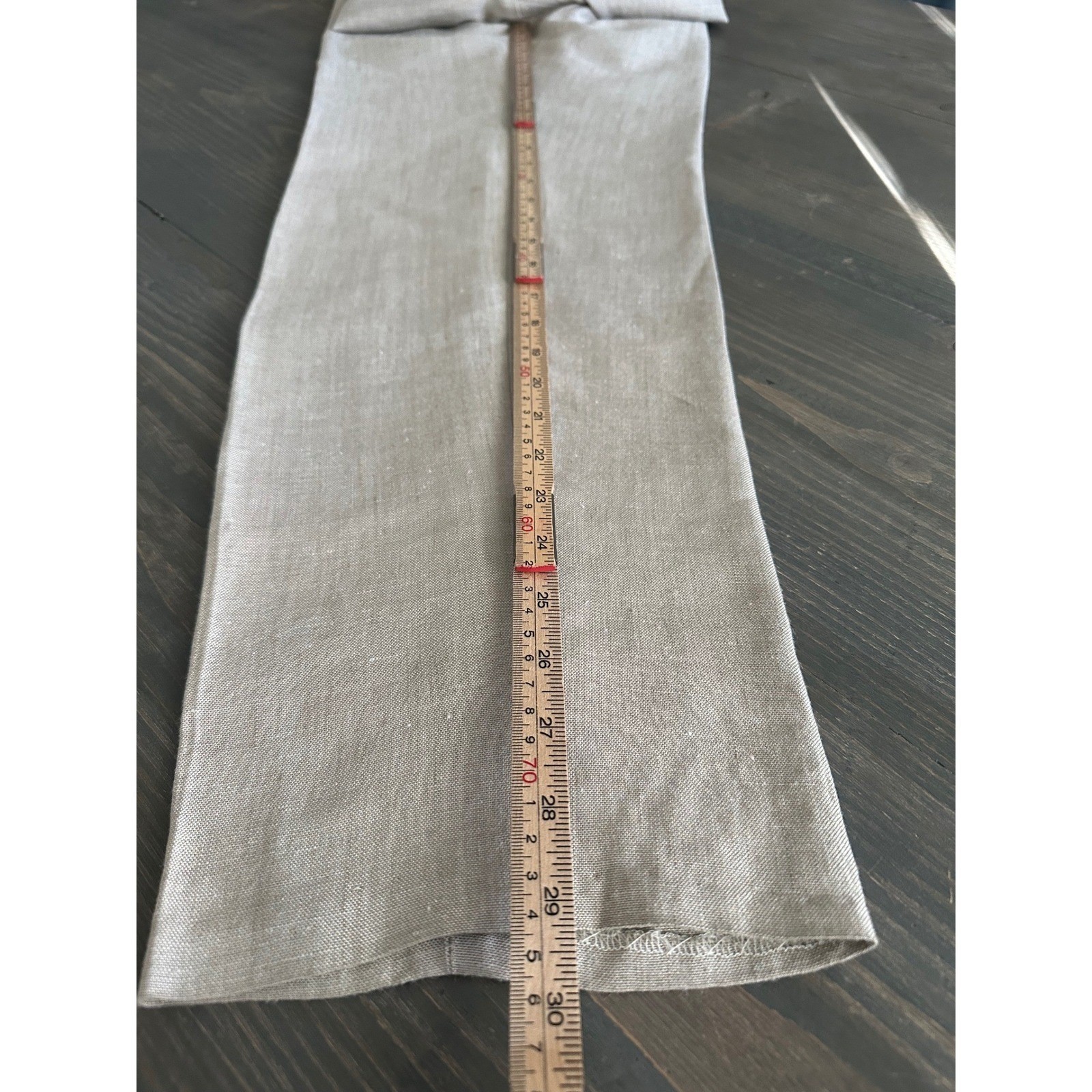 Vintage David Brooks Beige Linen High Waisted Pleated Pants USA Women’s Size 10