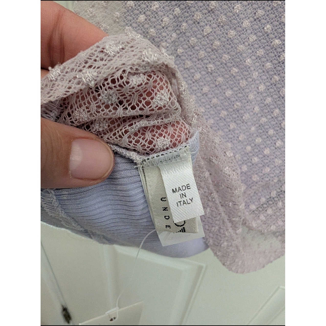 NWT Y2K Style Emporio Armani Lingerie Cami Sheer Embellished