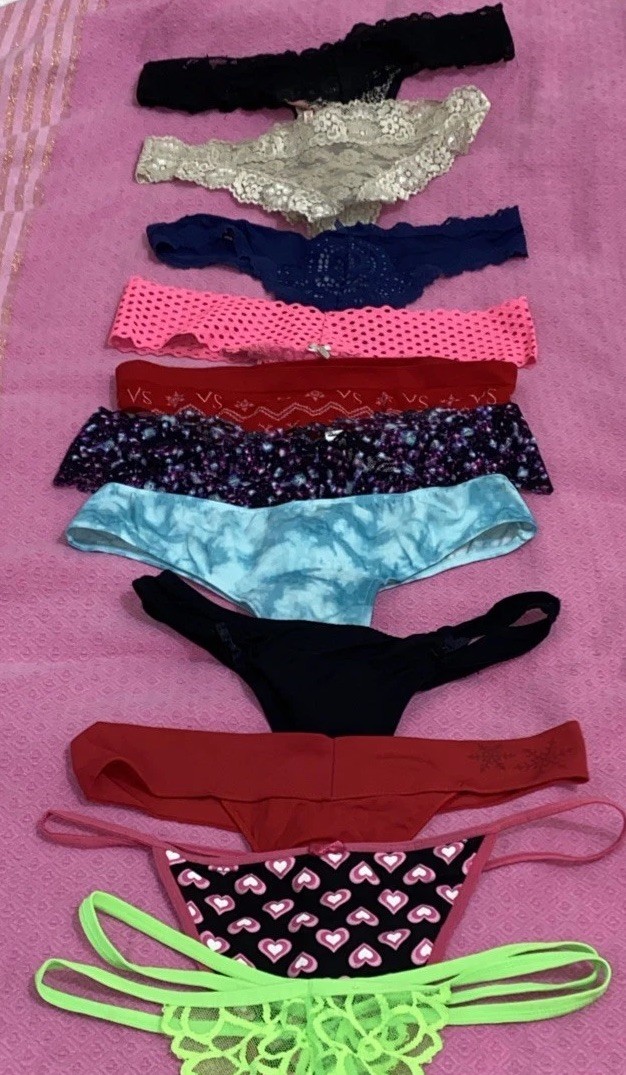 Vintage lote 11PINK Victoria’s Secret Panties #528