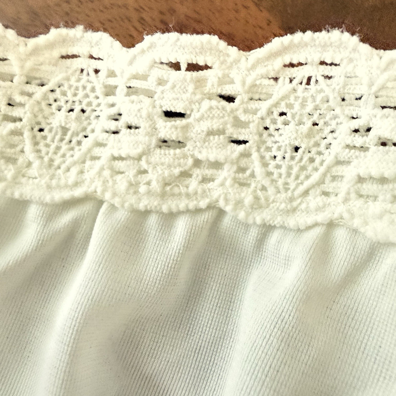 Vintage Bestform Lingerie BL Panties Size 6 Medium Lace Nylon Tricot Brief Sheer