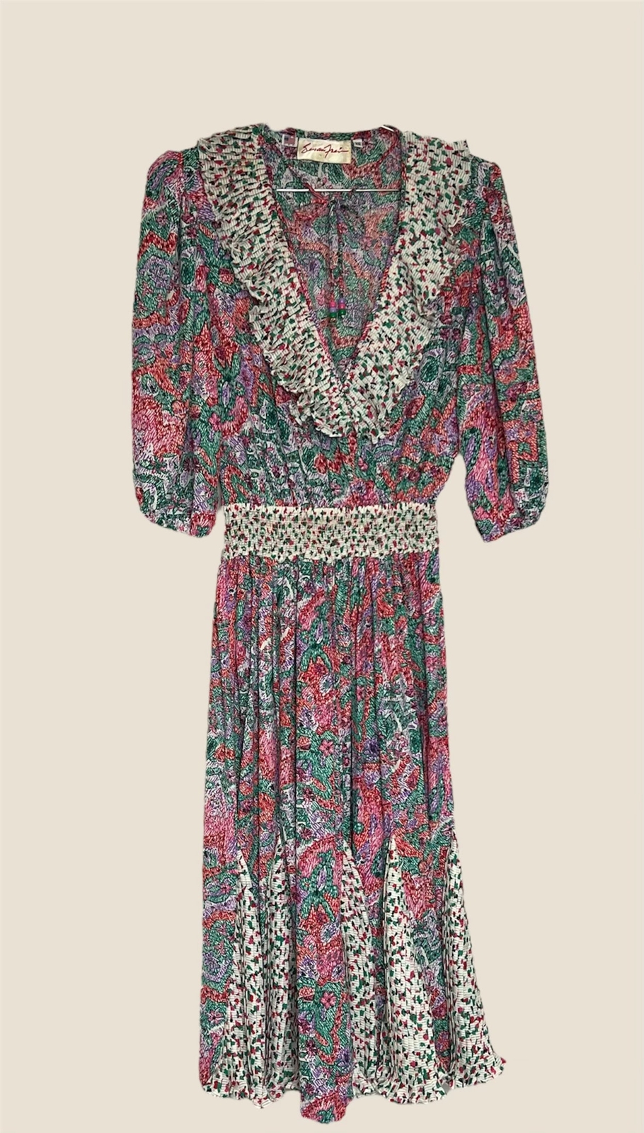 Vintage 1980s Susan Freis Dress