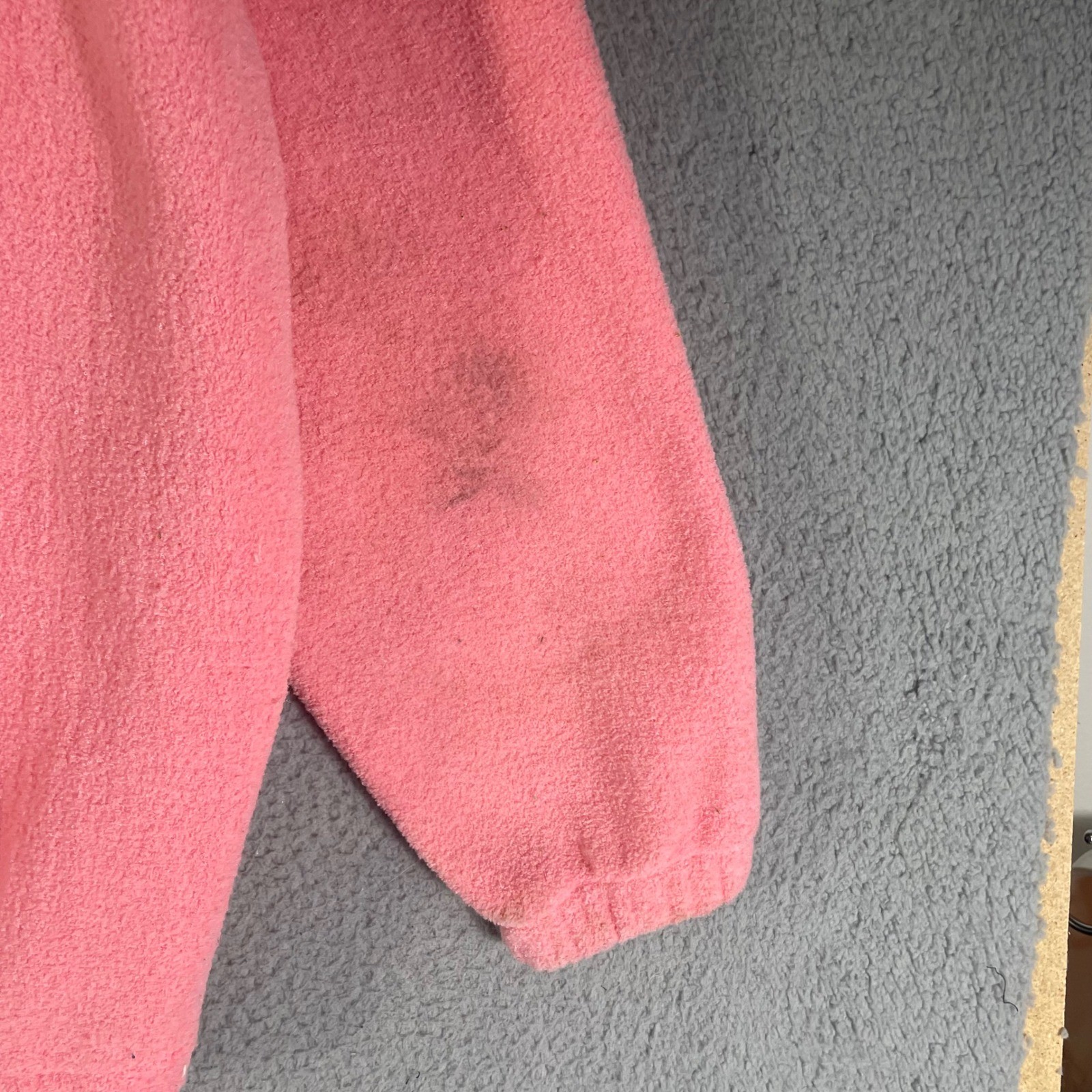 Vintage Yakama Nation Sweatshirt XL Pink Fleece Made USA 90s Mock Neck Pullover