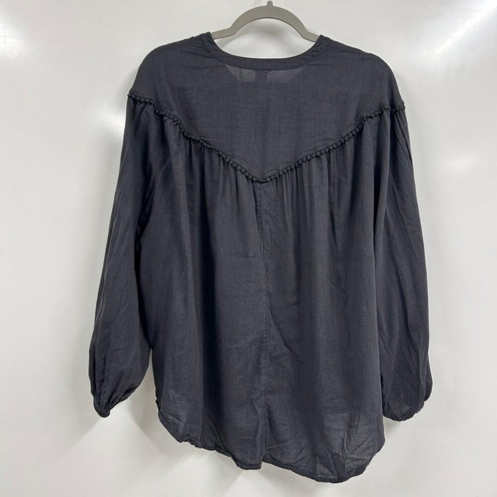 XL Old Navy Boho Peasant Blouse Ren Fair Cottagecore Romantic Flowy