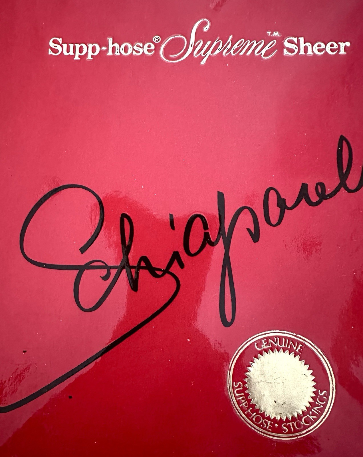 Schiaparelli Light Weight Stockings, 9.5-10 Tall