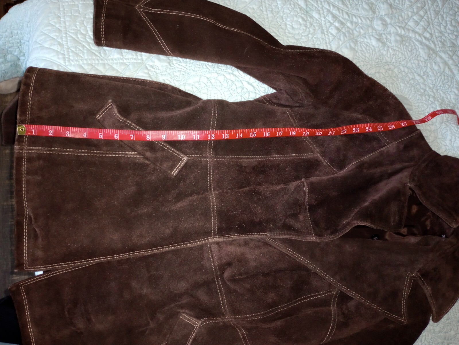 Leather Jacket With Fur Collar
