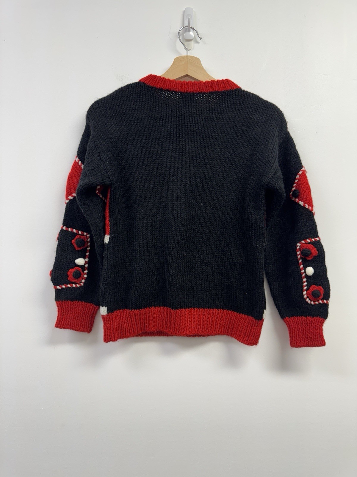 90s SISTER SISTER 3D Ugly Holiday Sweater Small 7/8 (Womens XXS/XS) READ