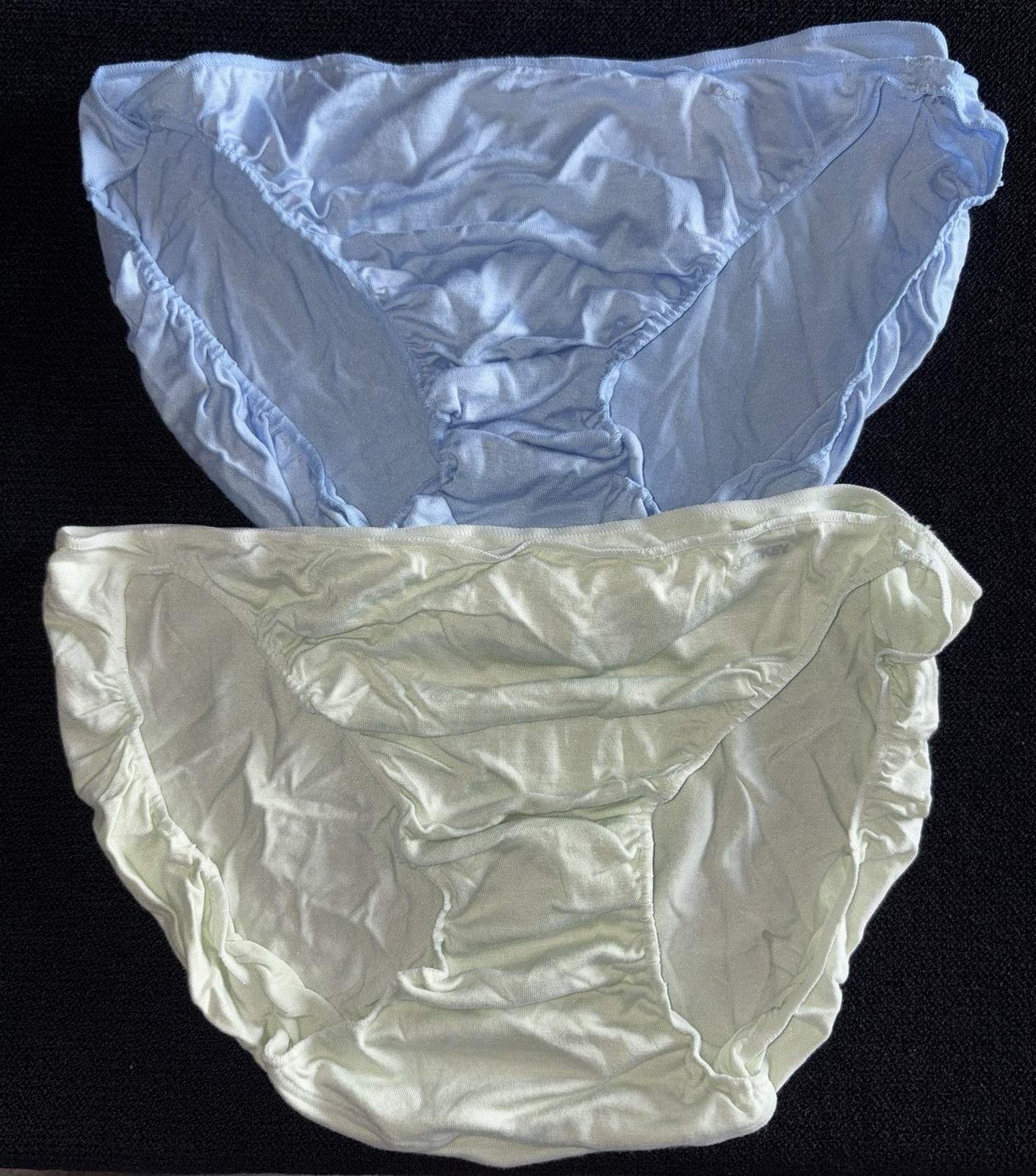 Jockey Y2K Panty Underwear L 7 Brief Underwear Early 2000’s Lot Of 2 Modal