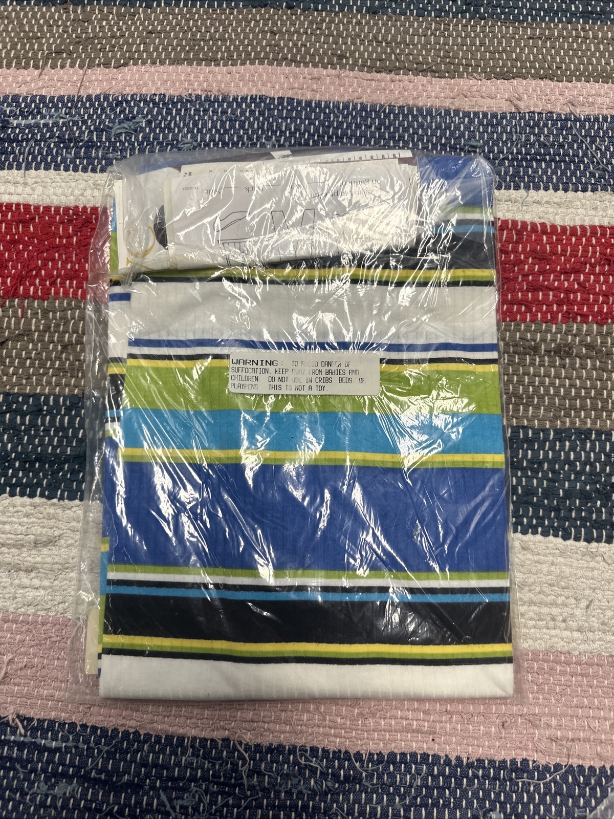 New WOMEN’S VINTAGE Striped Rainbow SHIRT – FASHION FORMULAS – SIZE Medium