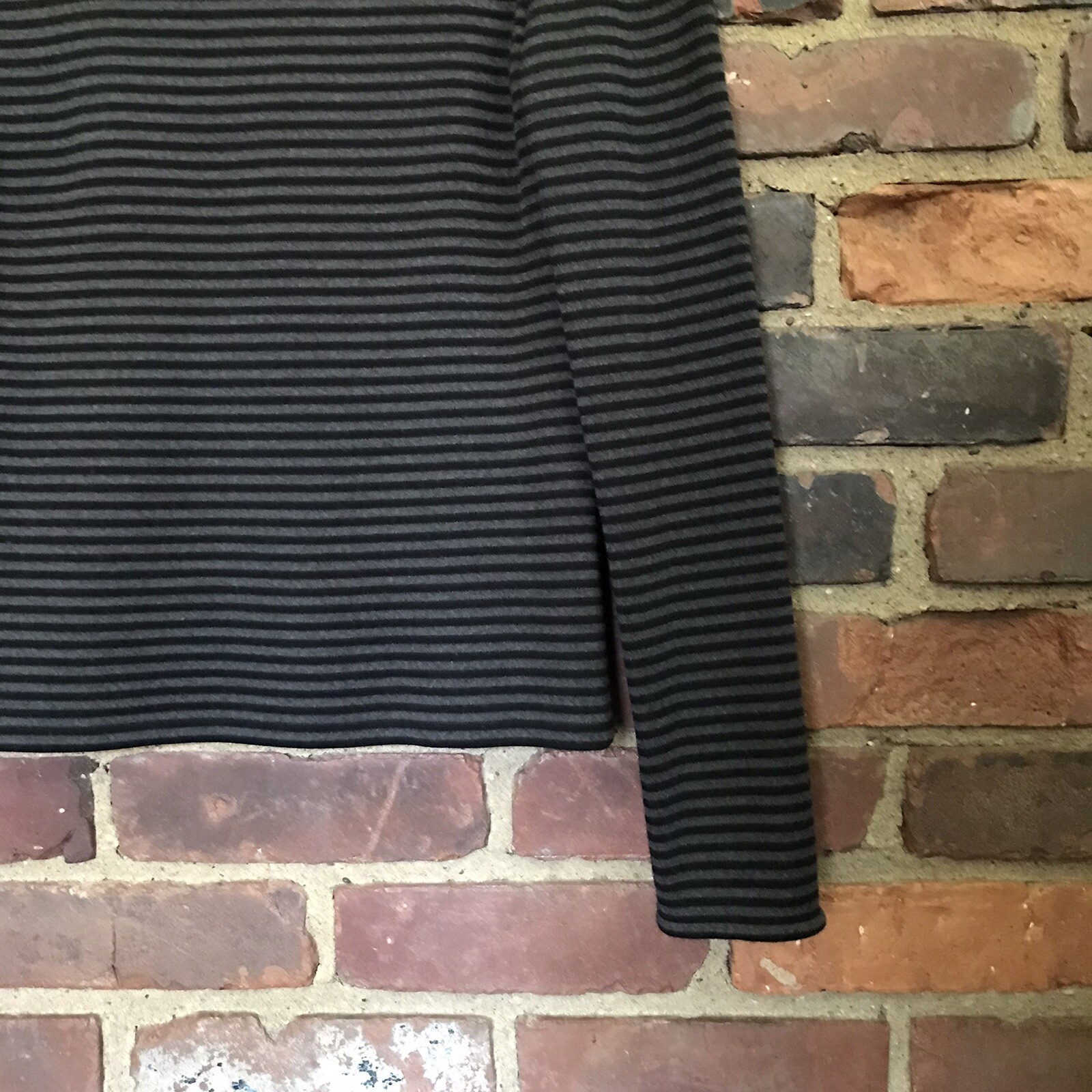 Vintage Geoffrey Beene | Striped Zip Long Sleeve To Sz 8 -32 Chest -22” Long