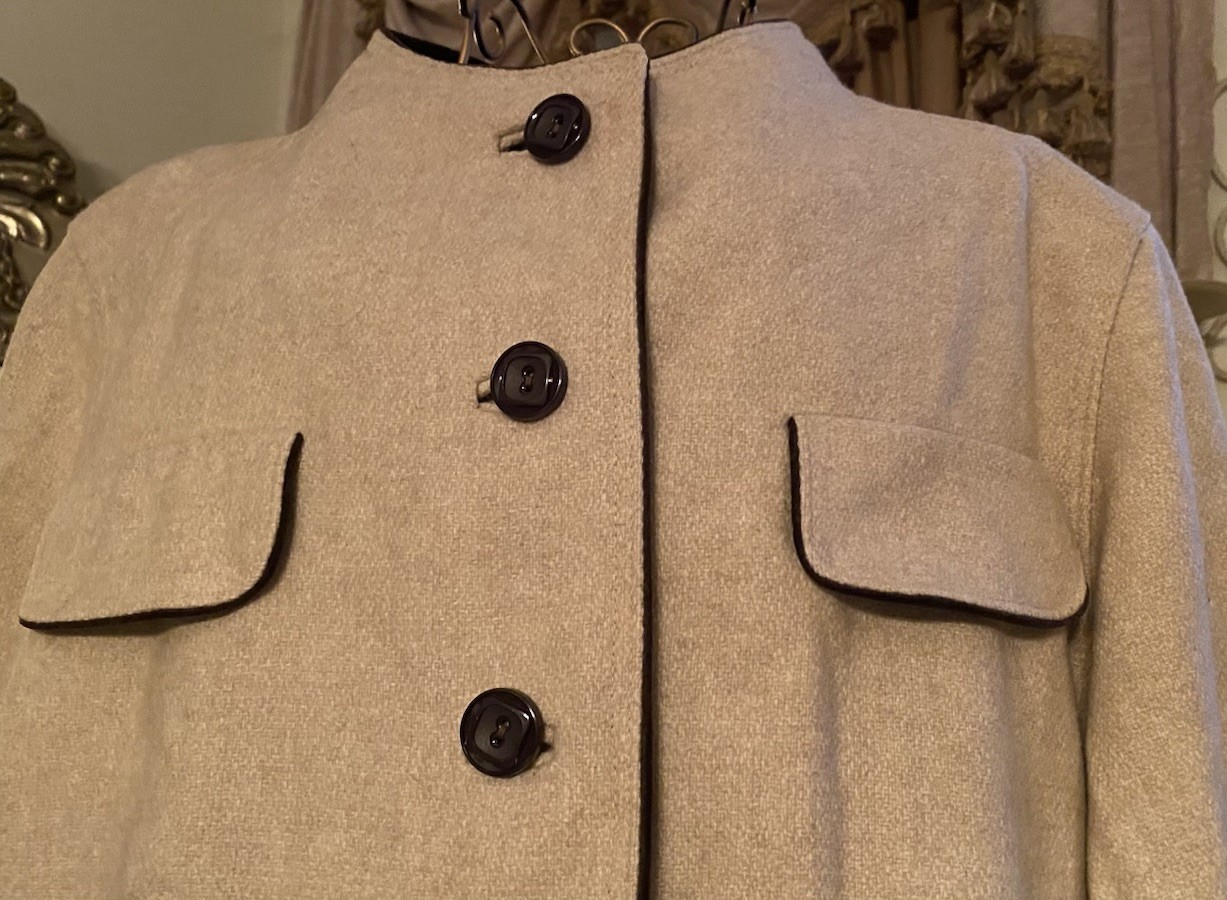 Vintage 60s Cape Country Pacer 100% Wool Poncho Cloak Waking Coat Women’s Sz XL