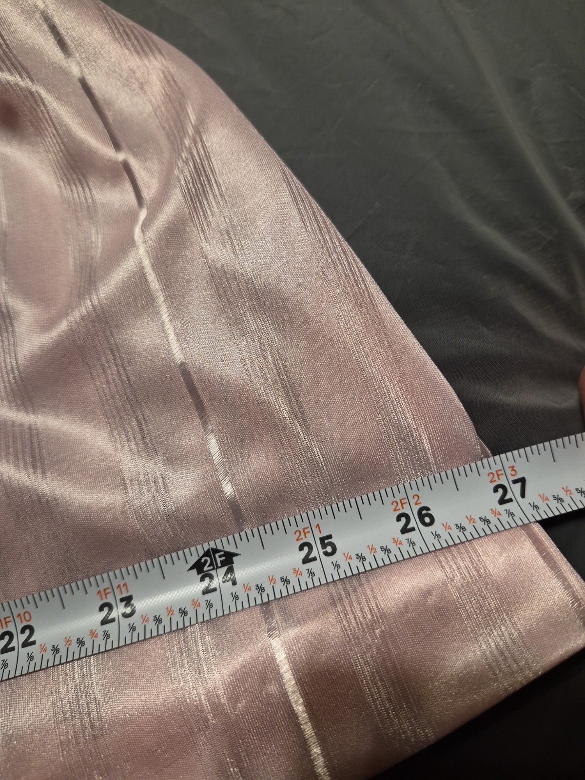 Vintage Pea Patch Women’s Peplum Size 5 Dress Pink Shimmery Stripe Preowned