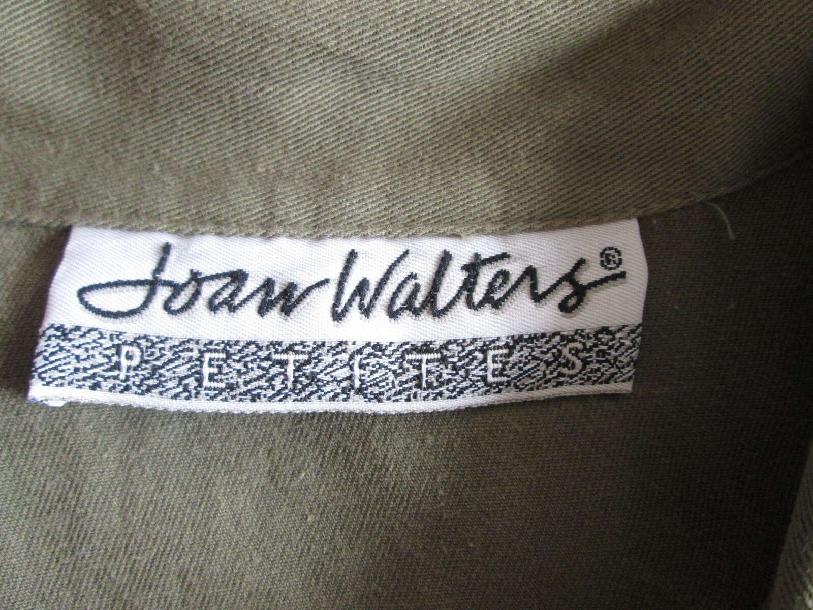 Vintage Joan Walters Petites Jumpsuit 12 32×25 Medium Large High Green Romper