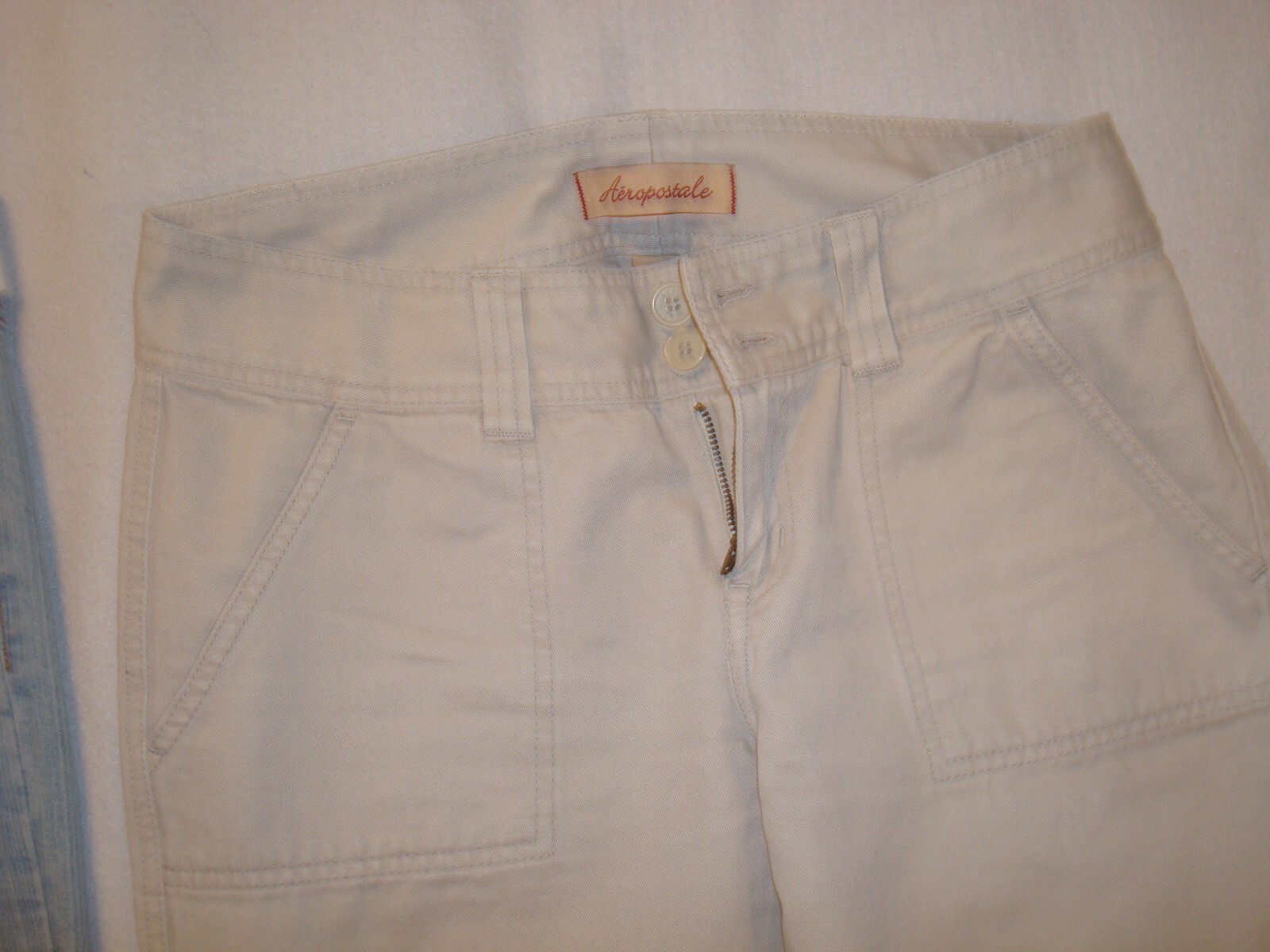 3 PAIR OF VINTAGE LATE 1980’S AEROPOSTALE JUNIOR WOMENS PANTS FLARE CUT