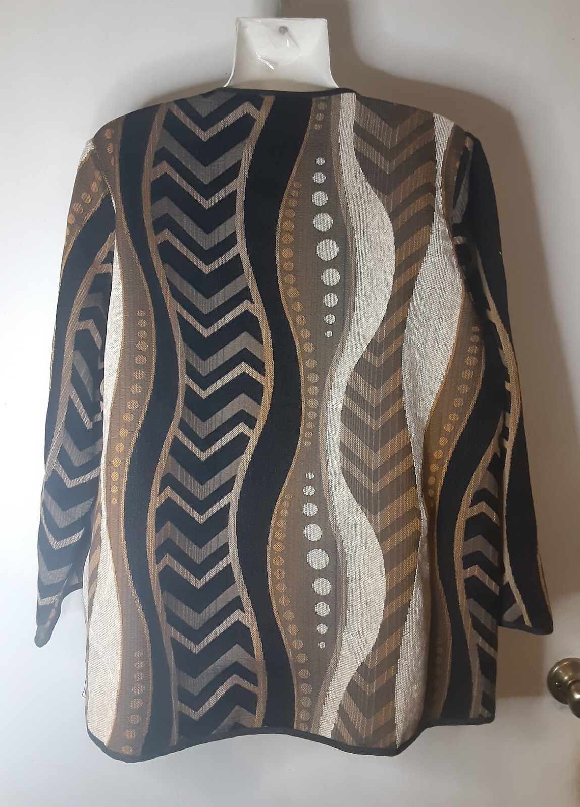 Vintage 90’s IRRESISTIBLE REVERSIBLES Muted Mod Print Jacket SIZE-XL