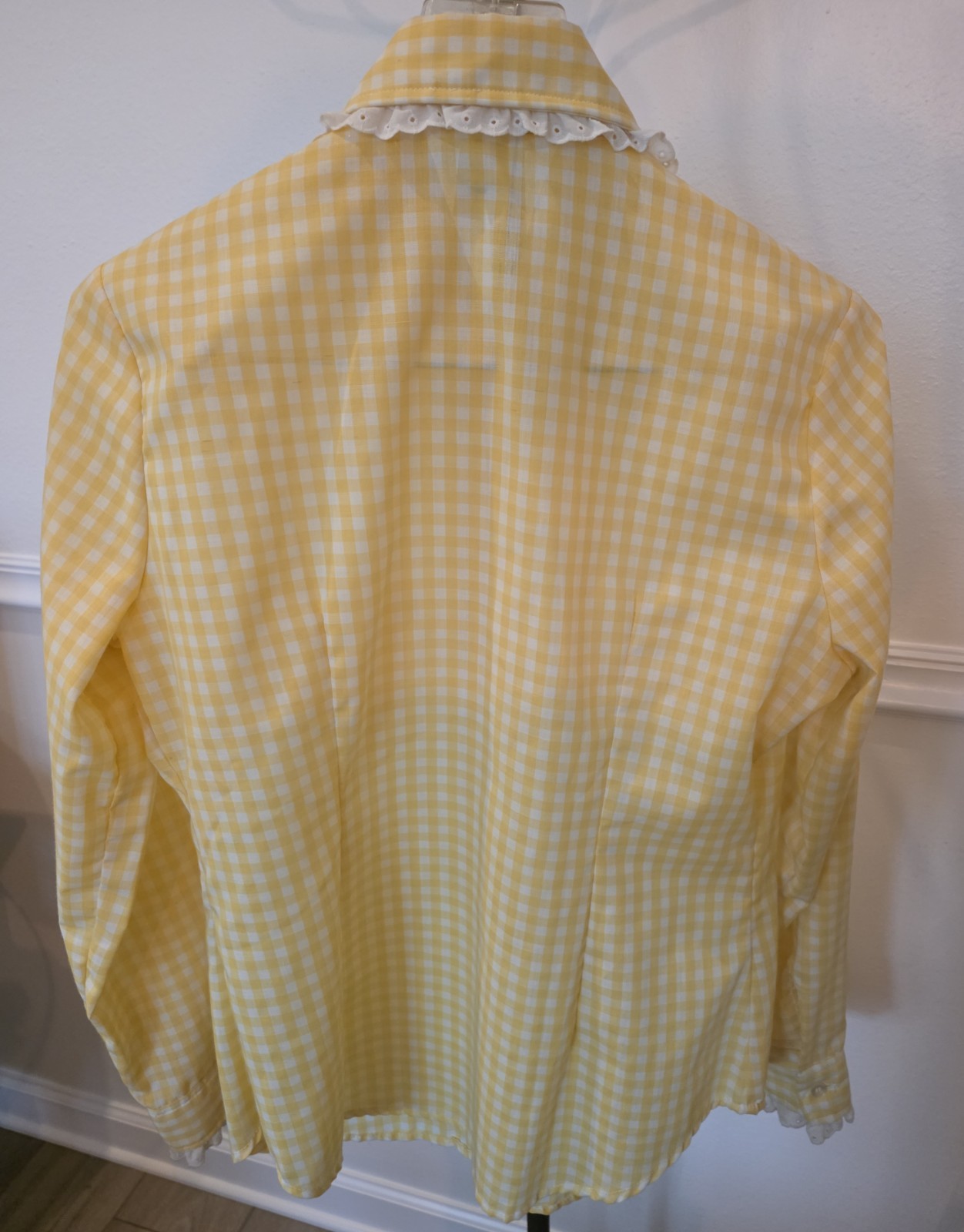 Flawless Vintage 1975 Levi’s „Transitional” Big E Orange Tab Blouse
