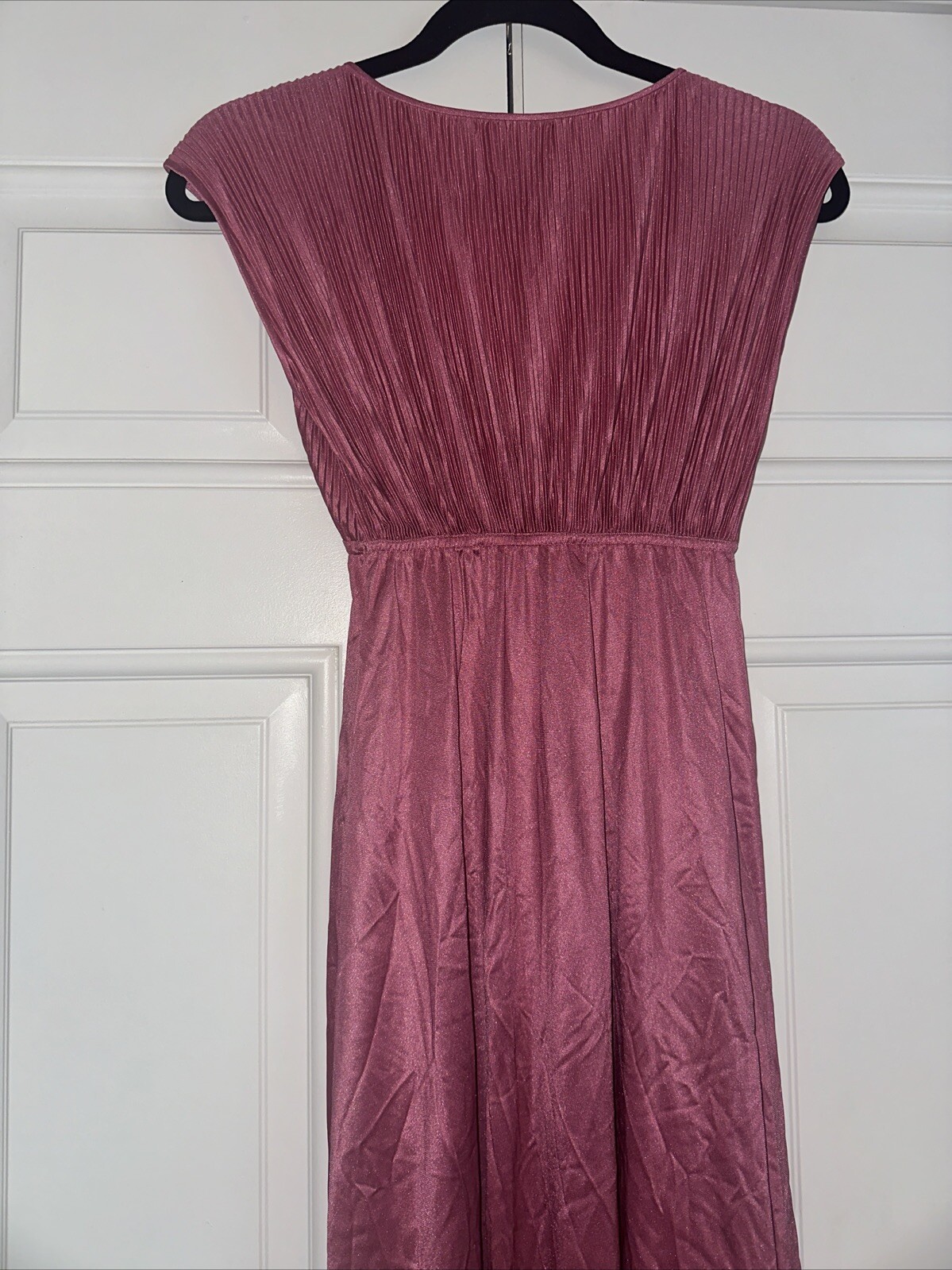 Vintage Maidenform Dreamwear Nightgown Robe Set Size Small Full Sweep Gown Pink