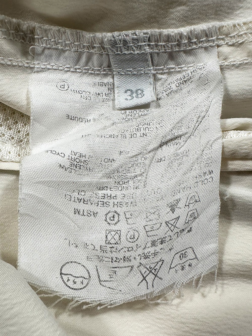 Prada White Aviator Zipper Cargo Capri Pant – Size 38IT / Fits Size XS-S