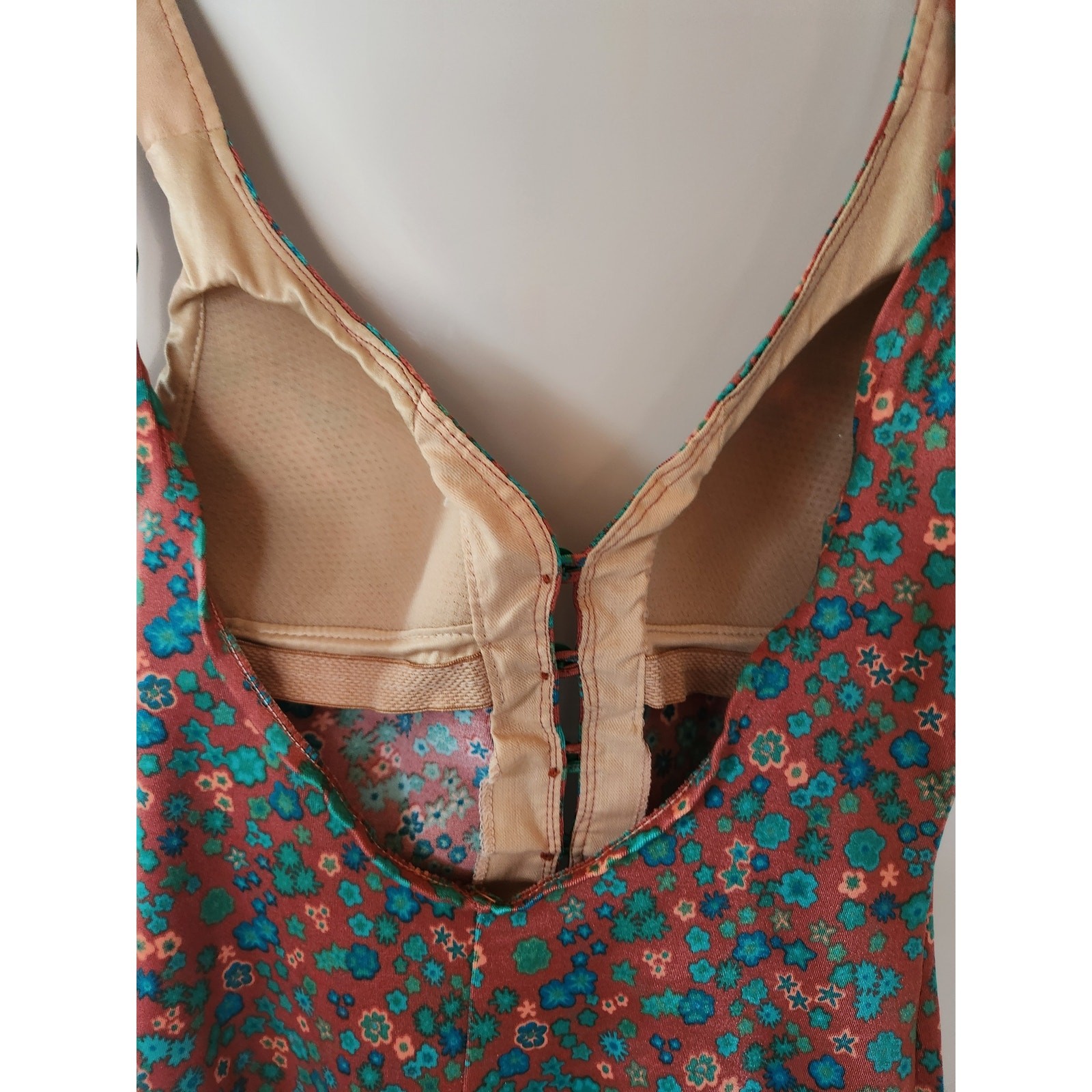 Vtg 1980 Cole of California Women’s Swim Suit Sz 14 Nylon/Spandex