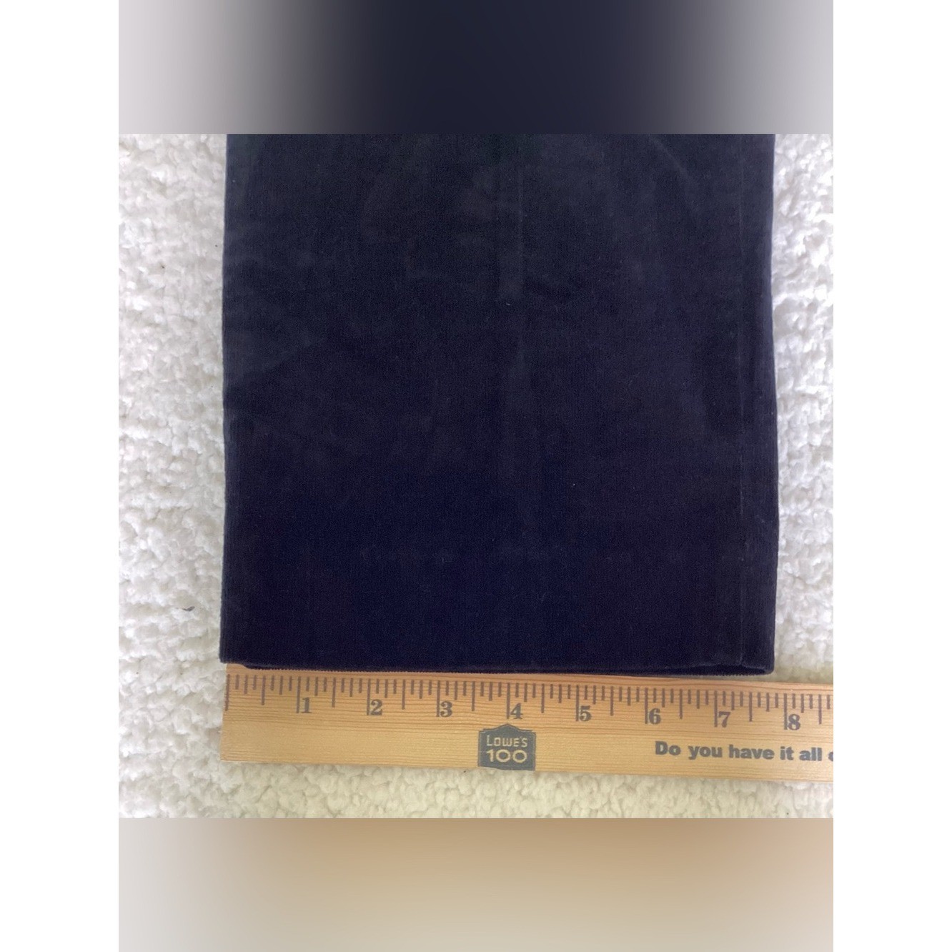 Talbots Heritage Petites Navy Velvet Pants Size 12P Quiet Luxury Old Money
