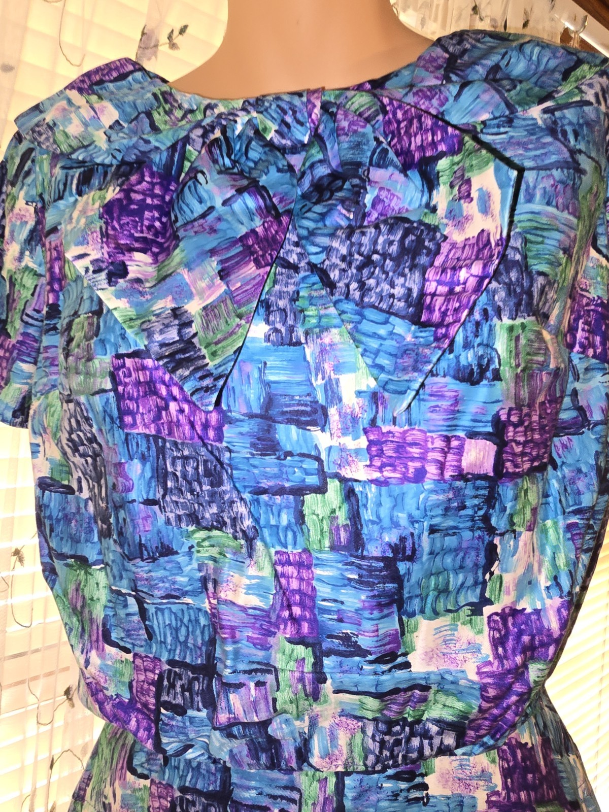 Paul Sachs Original vintage dress. Excellent Condition. 1940’s – 50’s. Rare.