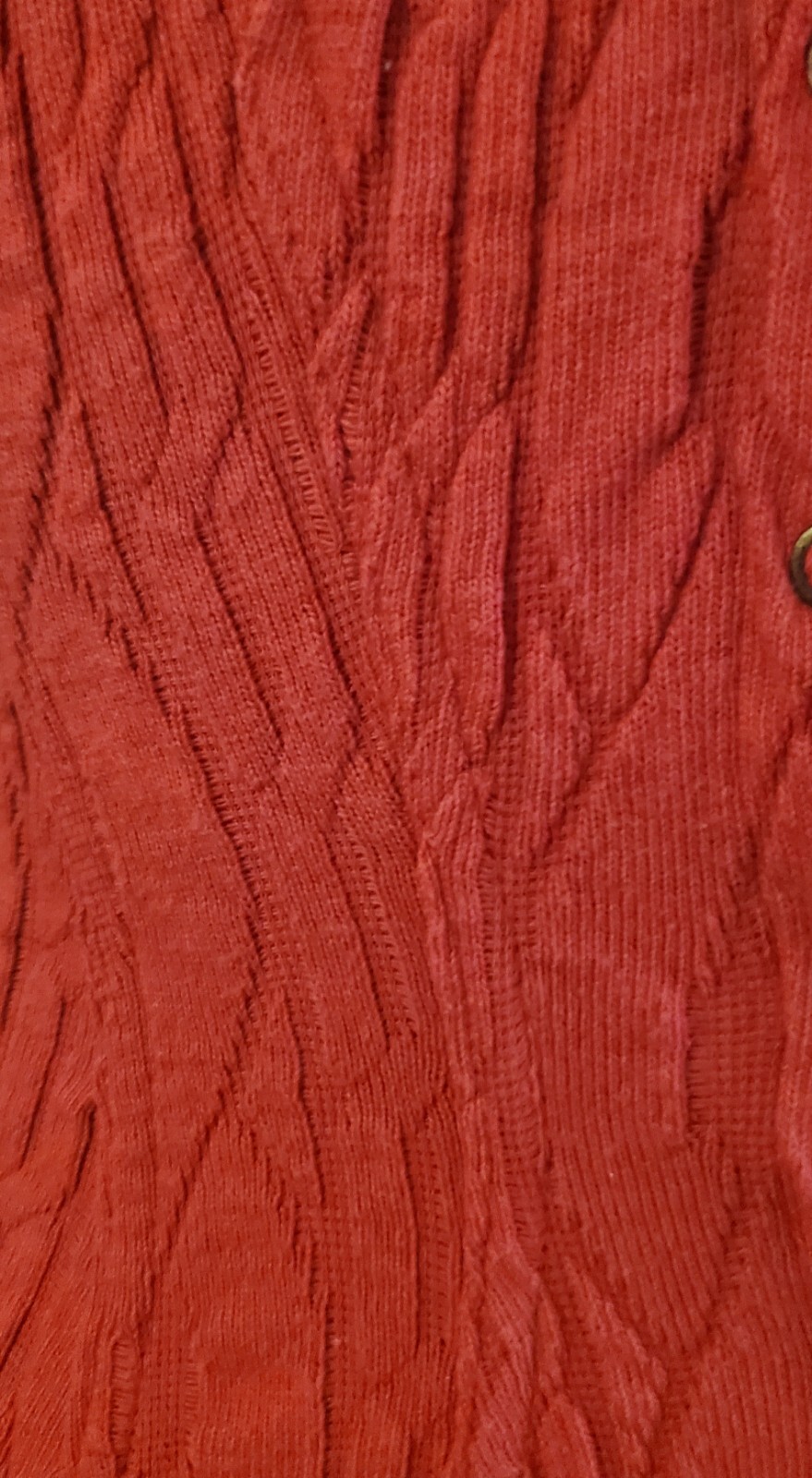 VTG 80s KAREN ALEXANDER Red Snap Up A Line Style Dress Sz S Read Description