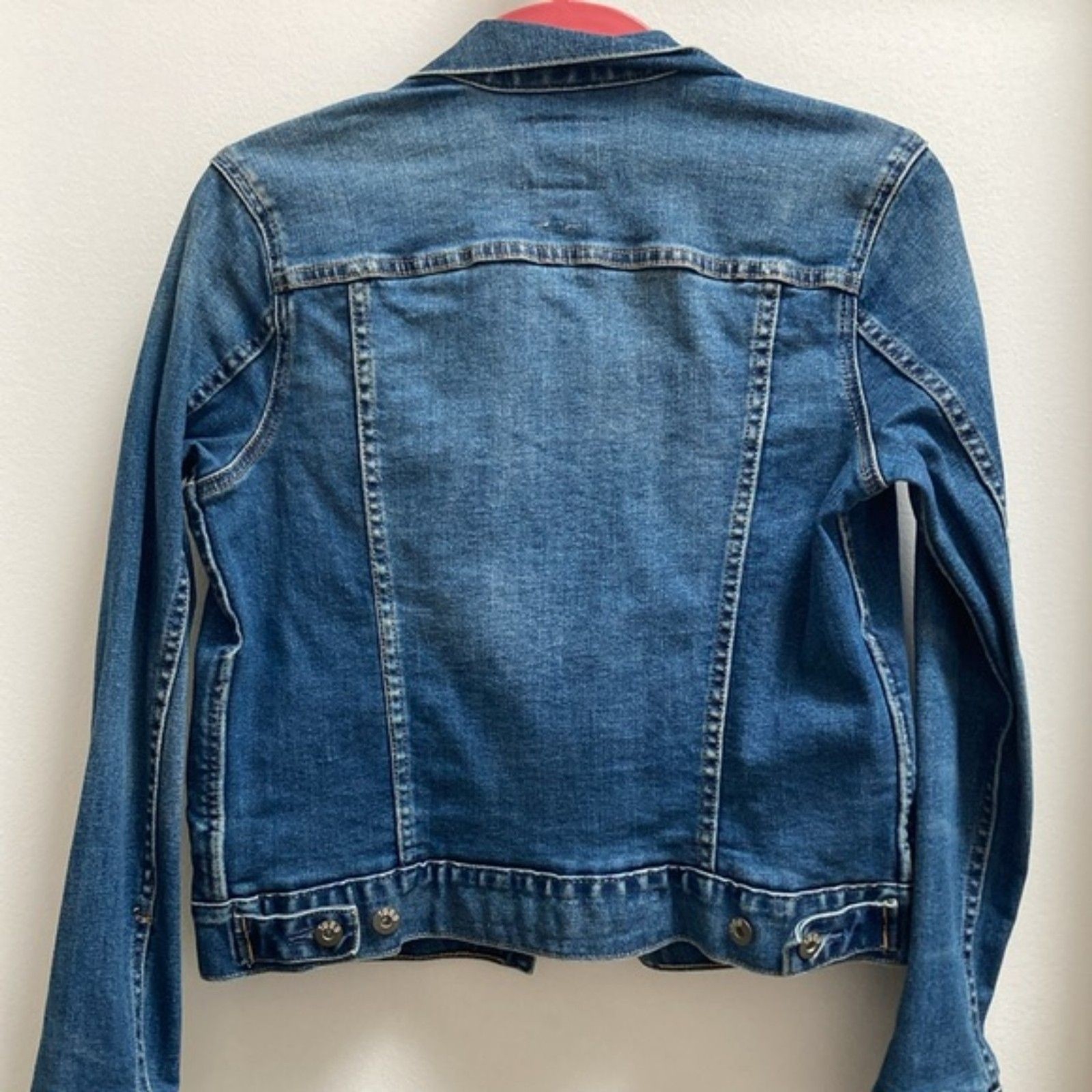 Gap 1969 Womens Denim Jacket S Small Japanese Selvedge Western Blue Jean USA
