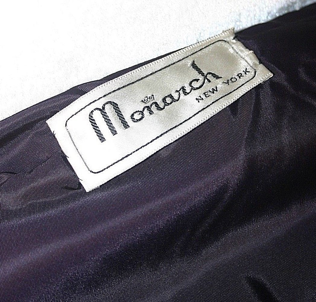 Vintage 1940s Hirsch Ladies winter jacket Navy Blue monarch new york