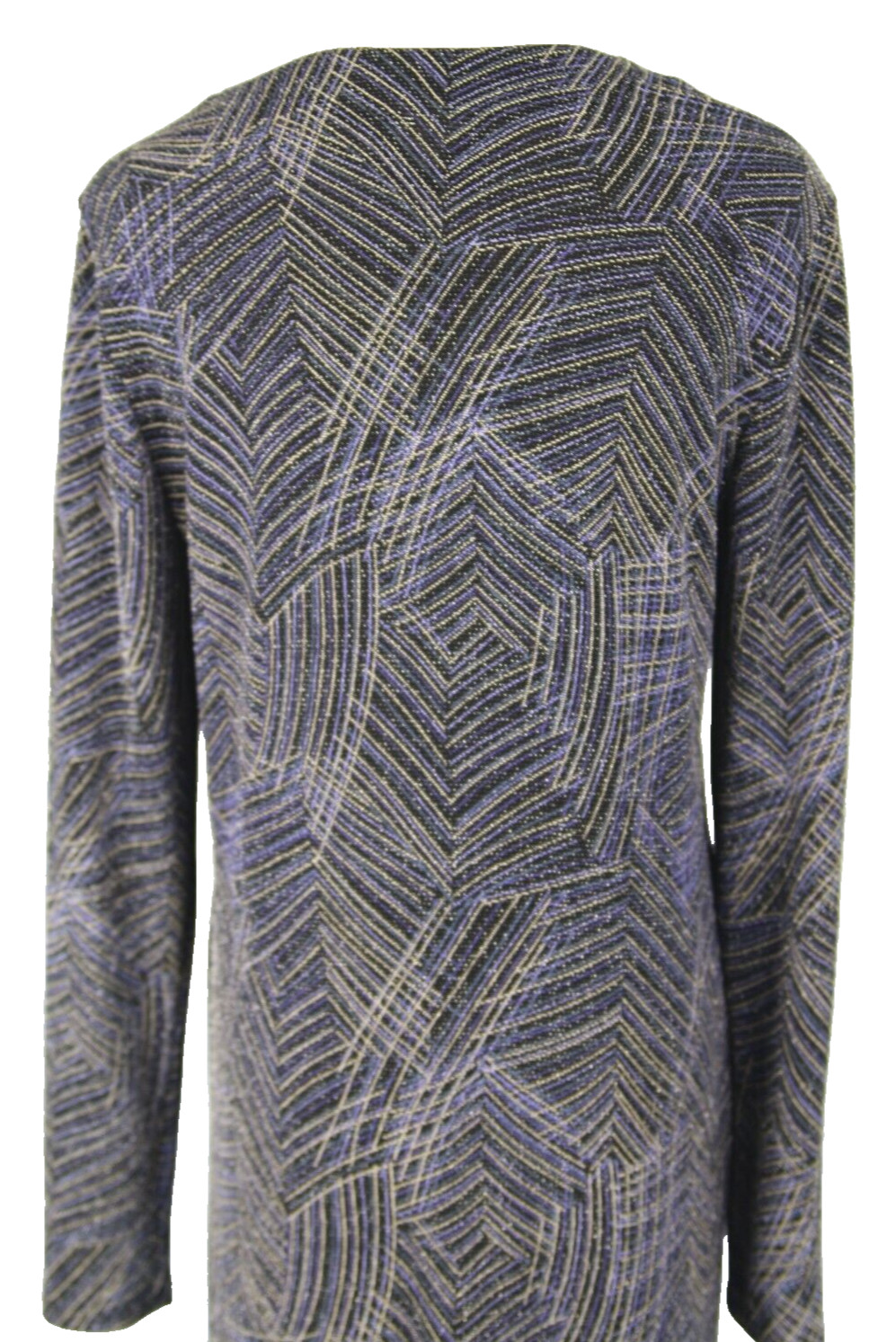 Vintage Rabbit Designer Dressy Glitter Cardigan Holiday Three Button Front SZ 16