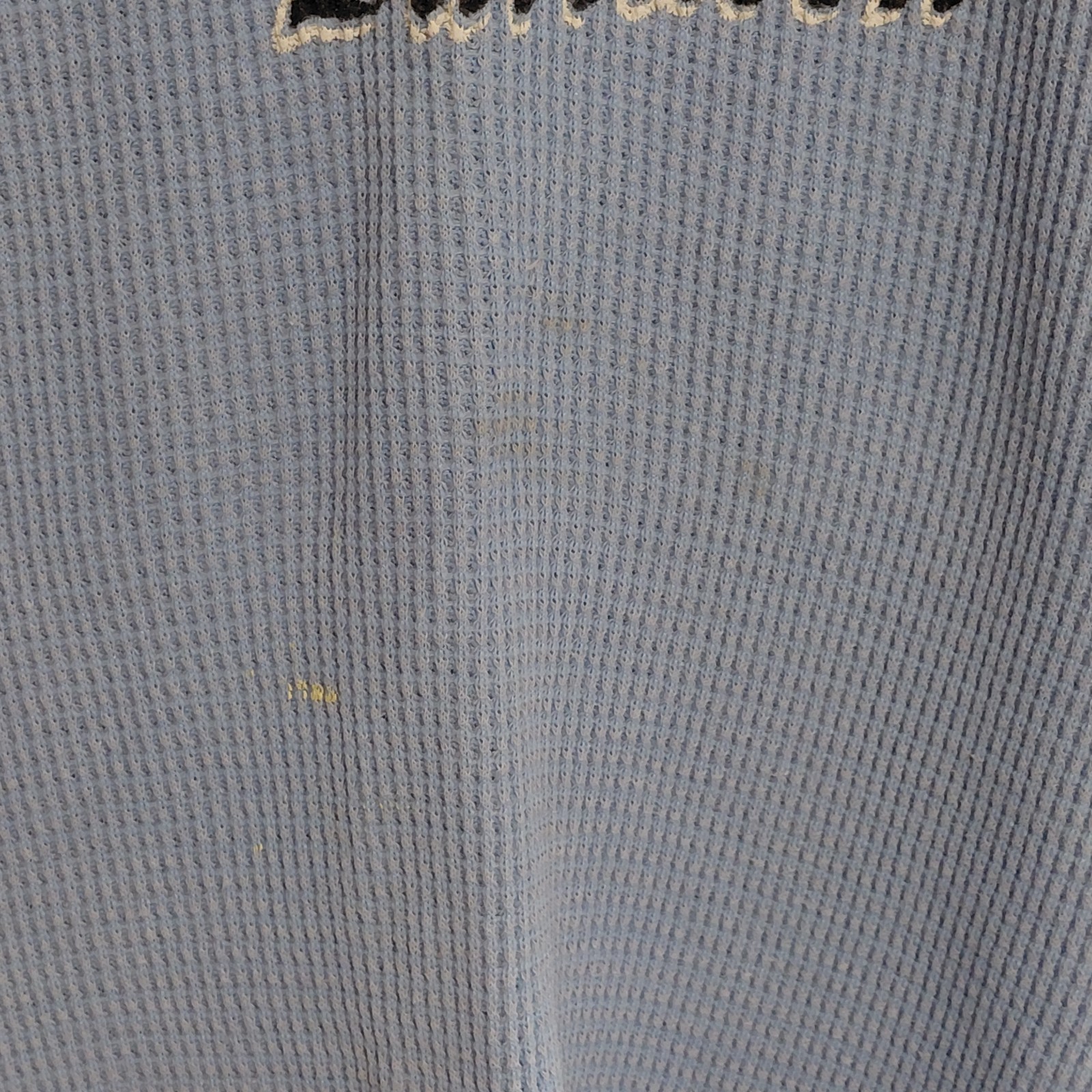 Vintage 80s Kegel Harley-Davidson Rockford IL Rose Light Blue L/S Crew Thermal