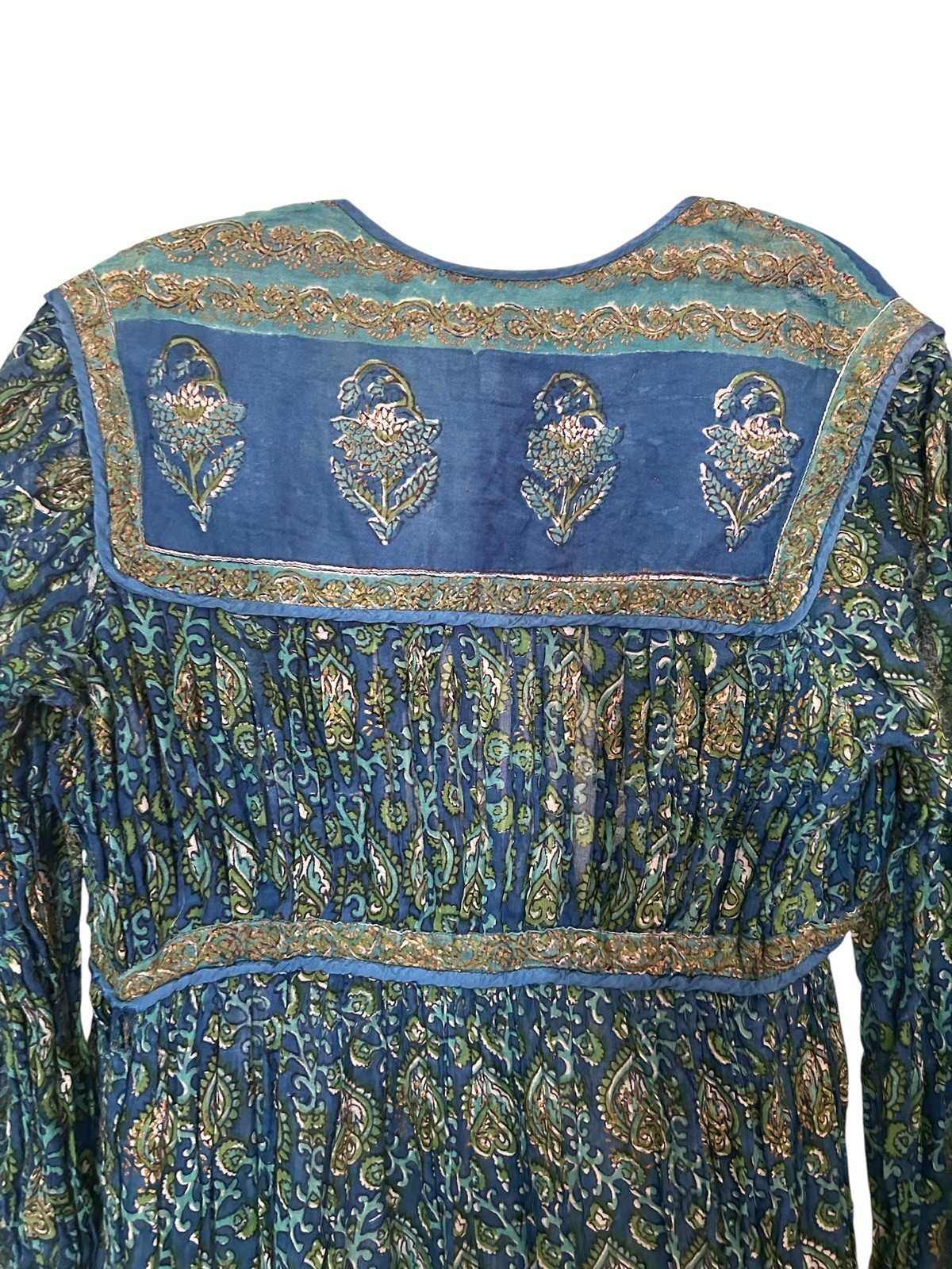 FLAWED vintage adini dress 70’s 60’s Indian sheer cotton boho hippie dress
