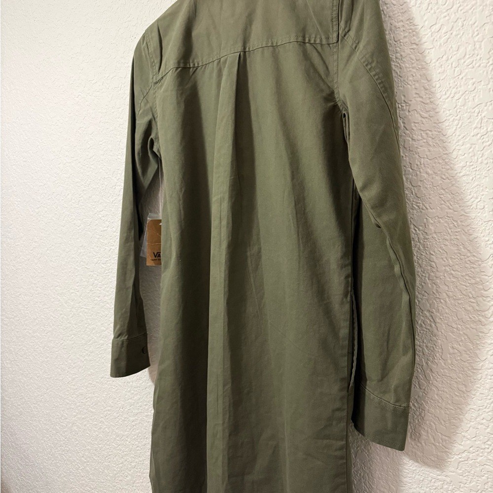 Vans Olive Green Broadway Dress | Utility Style Casual Streetwear