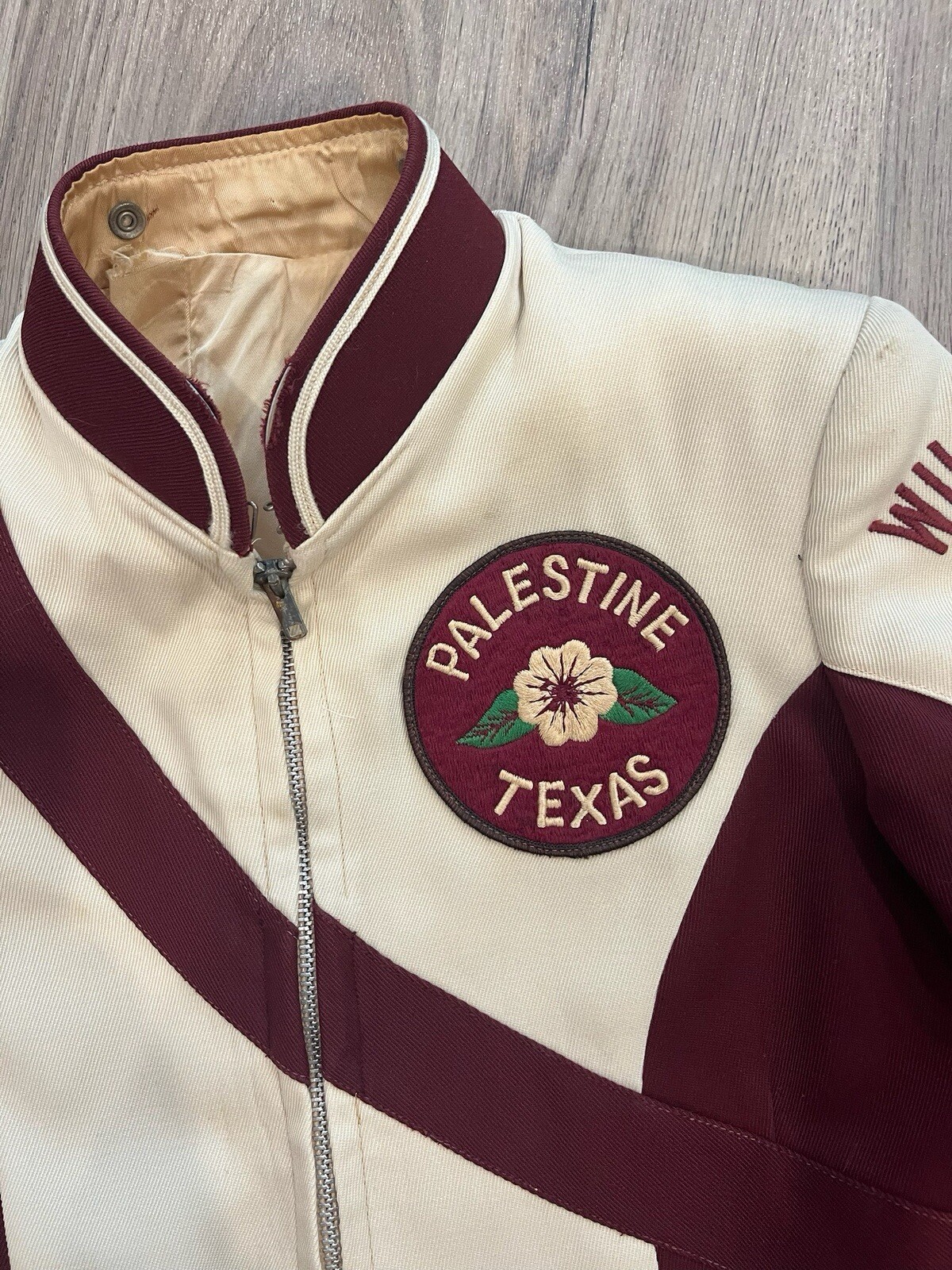 Vtg Palestine TX Wildcats HS Marching Band Uniform Jacket 32S Pants 24×27