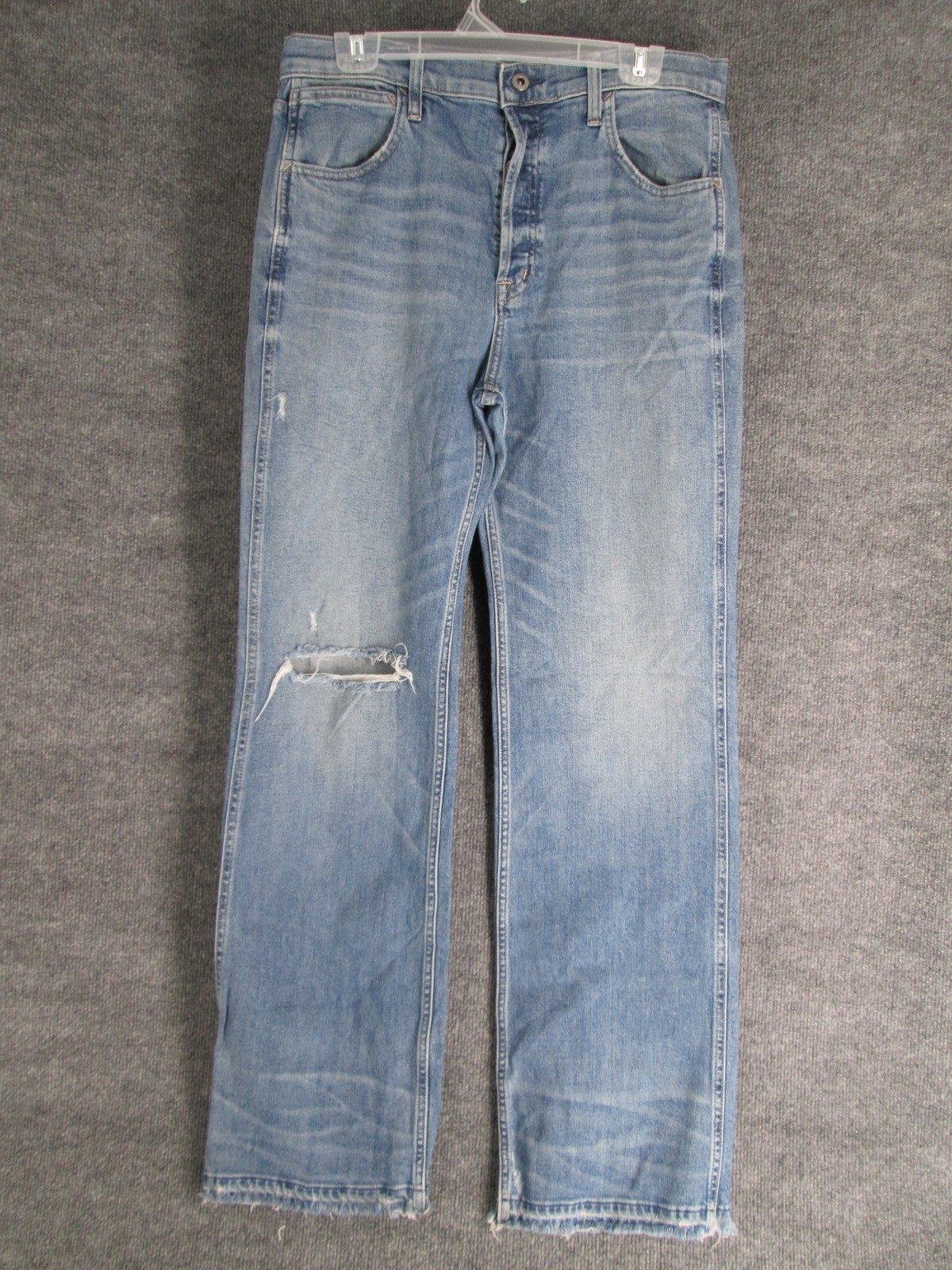 Gap Vintage 1969 Women’s Distressed Light Wash Flare Leg Jeans Size 12/31 Frayed