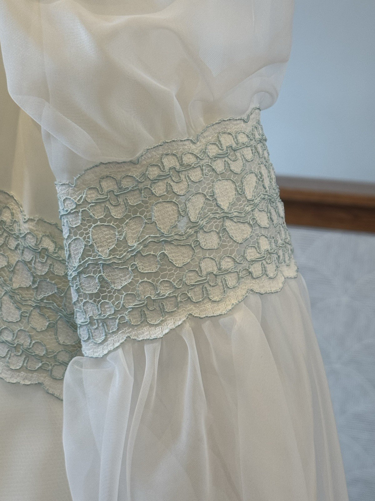 Romantic Bohemian Handmade Vintage Wedding Dress