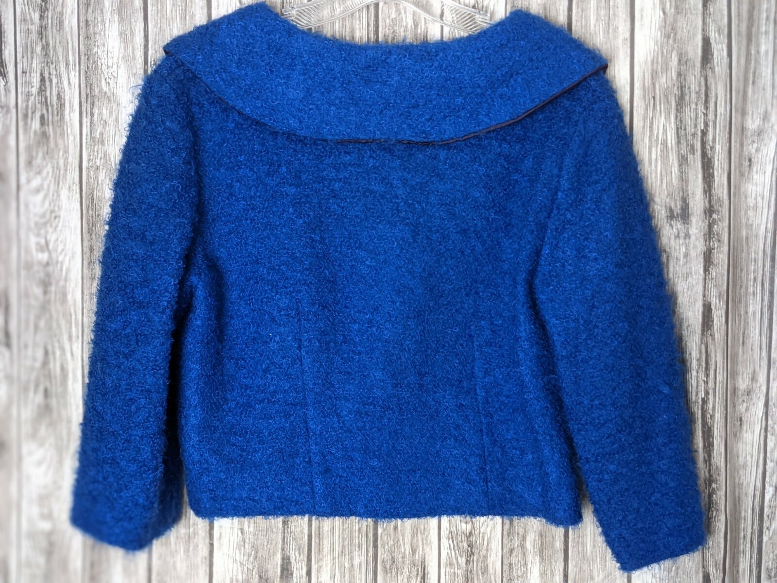 Women’s Vintage Royal Blue Skirt Suit ~ 28 inch waist